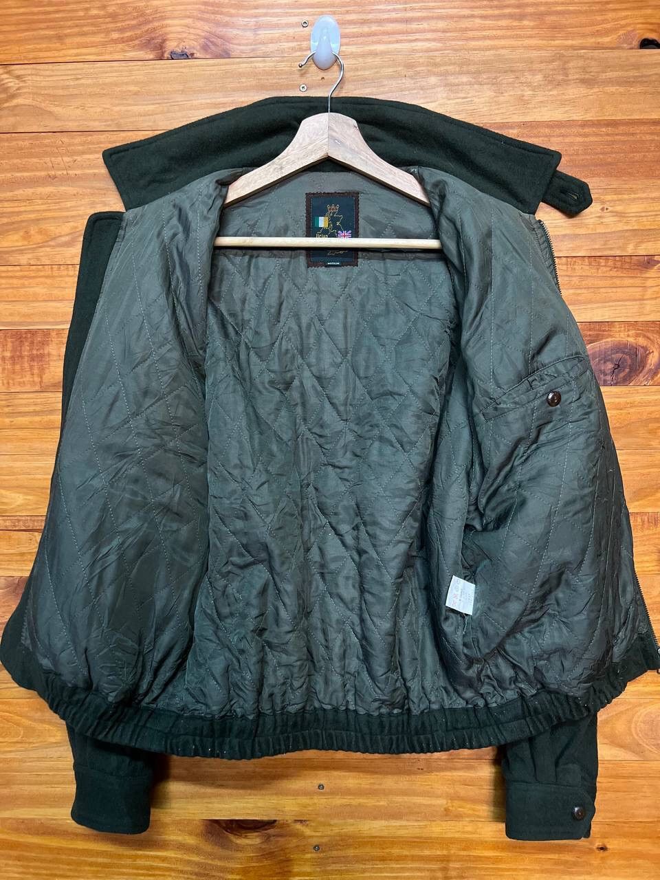 Vintage VINTAGE BRIAN KITSON WOOL STYLE JACKET Size US M / EU 48-50 / 2 - 12 Thumbnail