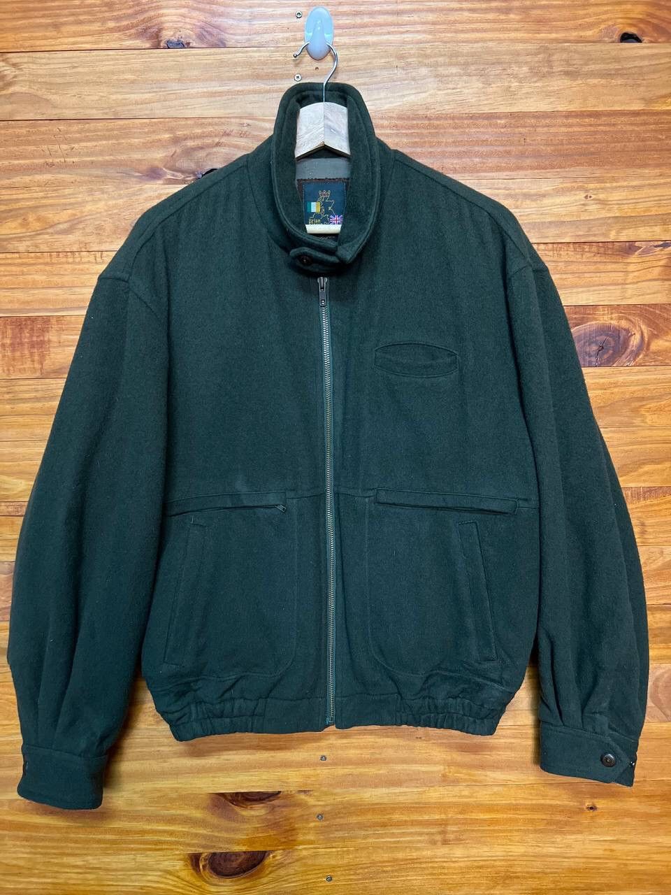 Vintage VINTAGE BRIAN KITSON WOOL STYLE JACKET Size US M / EU 48-50 / 2 - 1 Thumbnail
