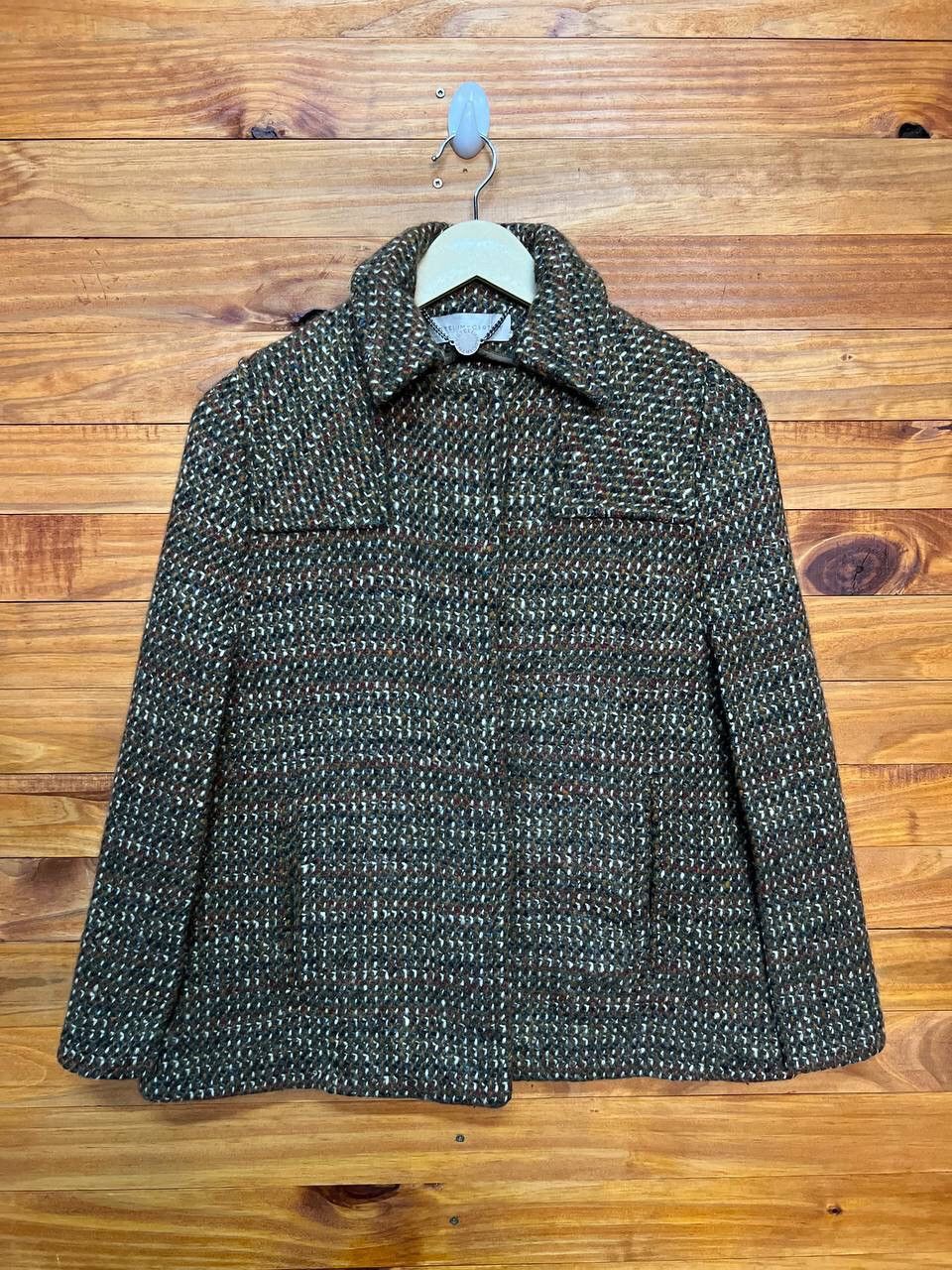 Stella McCartney STELLA McCARTNEY KNITTED WOOL JACKET Size S / US 4 / IT 40 - 1 Thumbnail