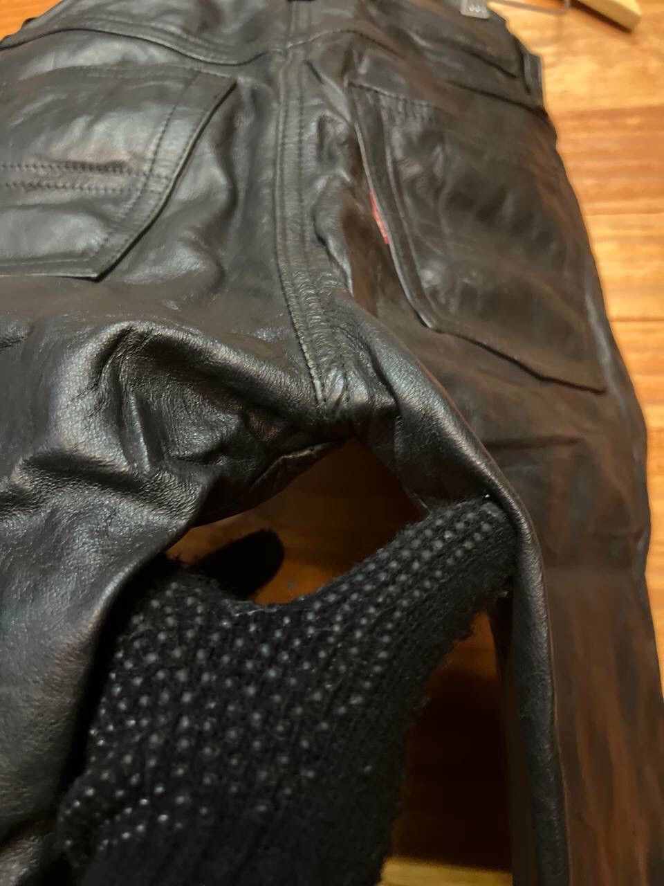 Genuine Leather VINTAGE AERO LEATHER PANTS SIZE 30 Size US 30 / EU 46 - 11 Thumbnail