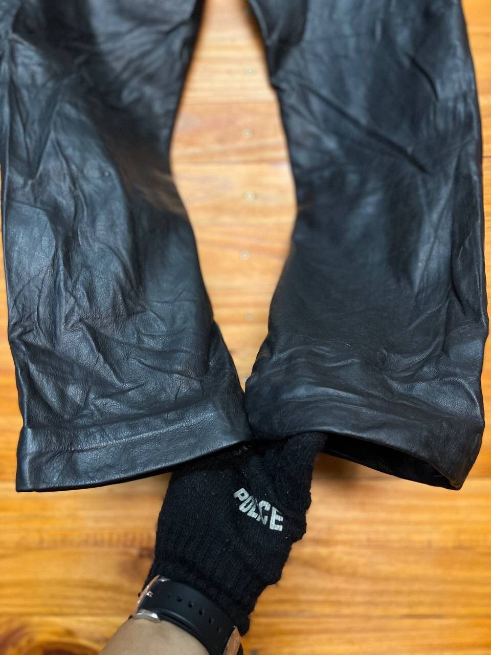 Genuine Leather VINTAGE AERO LEATHER PANTS SIZE 30 Size US 30 / EU 46 - 12 Thumbnail