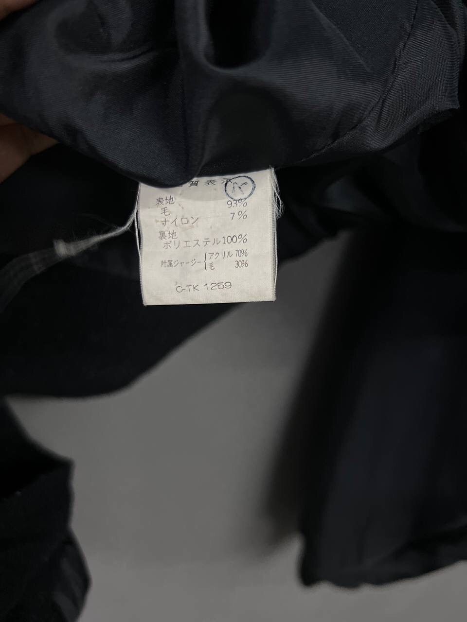 Japanese Brand BOMBER JACKET IN WOOL Size US L / EU 52-54 / 3 - 11 Thumbnail