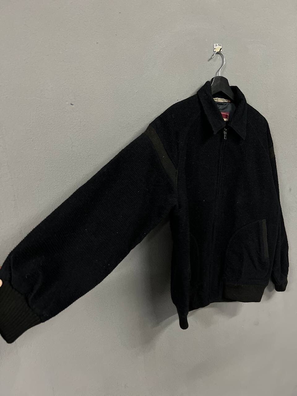 Japanese Brand BOMBER JACKET IN WOOL Size US L / EU 52-54 / 3 - 5 Thumbnail