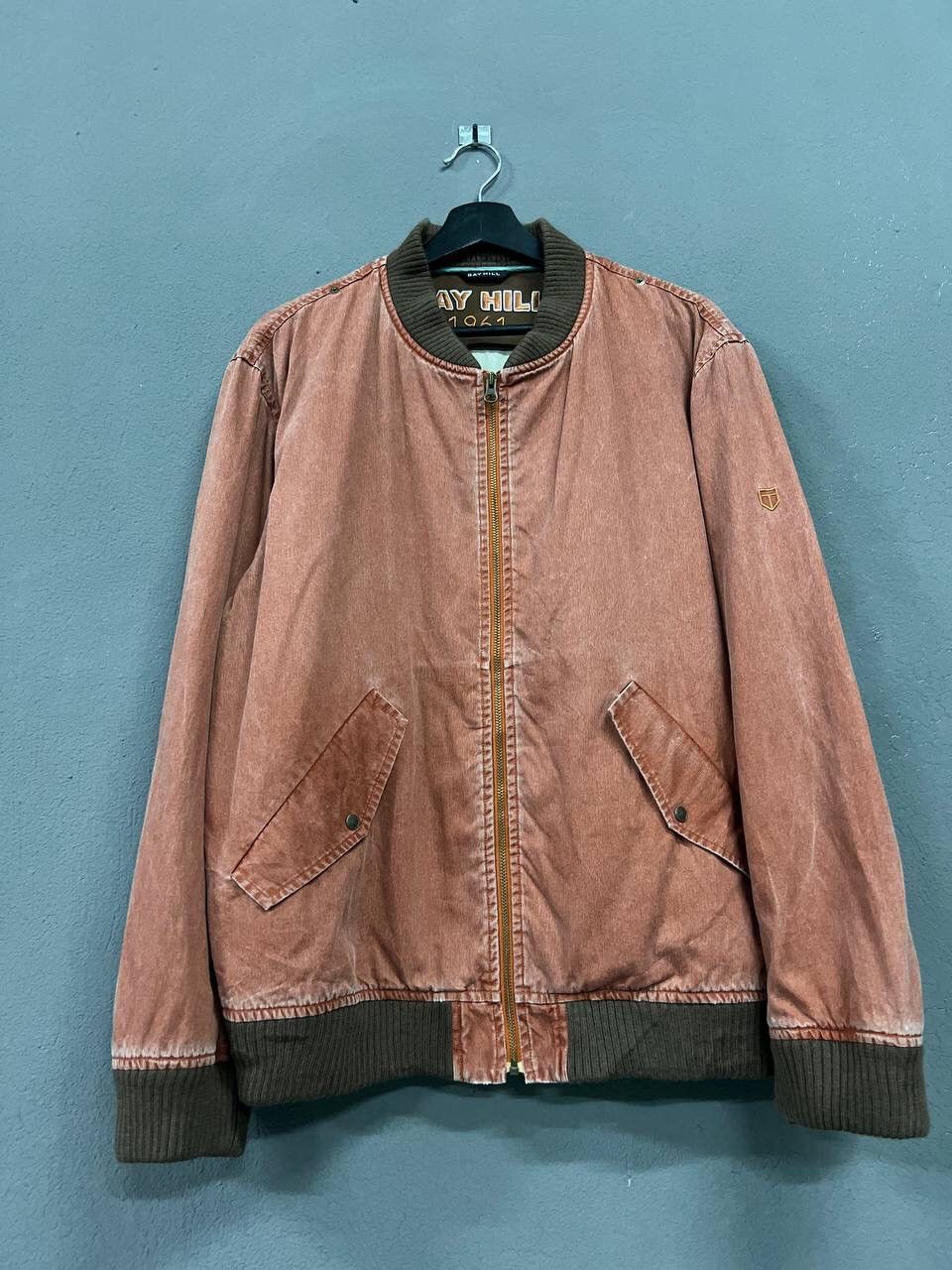 Japanese Brand BAYHILL BOMBER STYLE JACKET Size US L / EU 52-54 / 3 - 4 Thumbnail