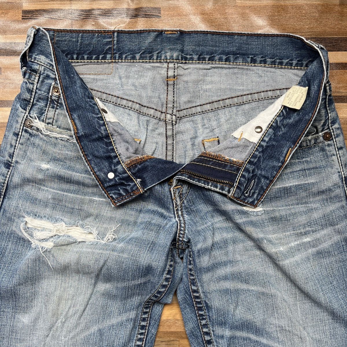 Levi's Ripped Distressed Levis 503 Vintage Denim Jeans Size US 33 - 11 Thumbnail