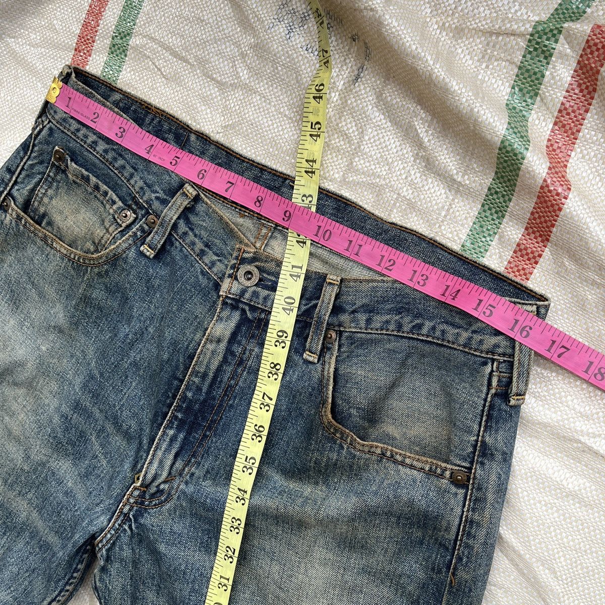 Levi's Levis 503 Vintage 1999 Old Thrashed Made In Japan Size US 33 - 3 Thumbnail