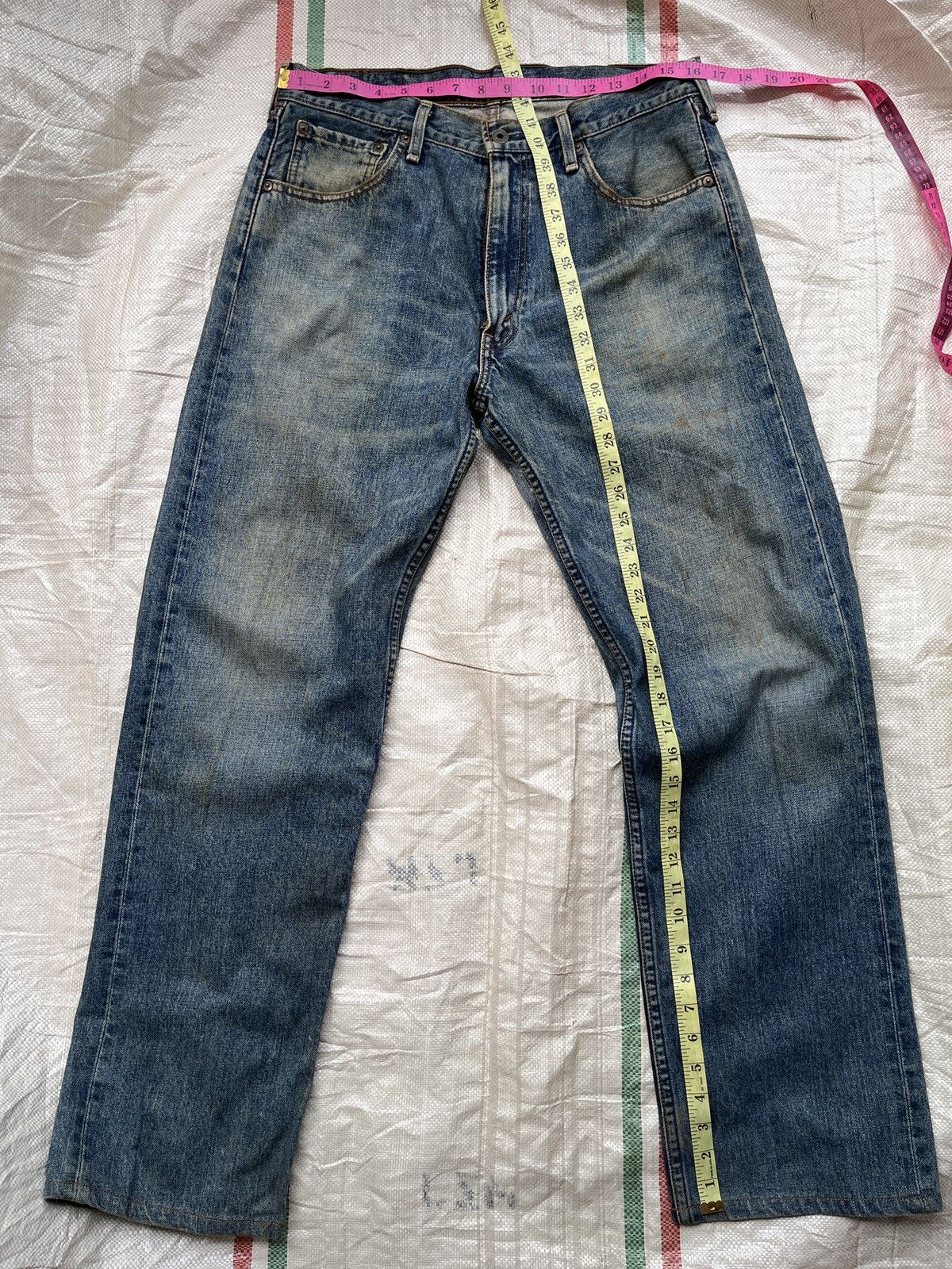 Levi's Levis 503 Vintage 1999 Old Thrashed Made In Japan Size US 33 - 4 Thumbnail
