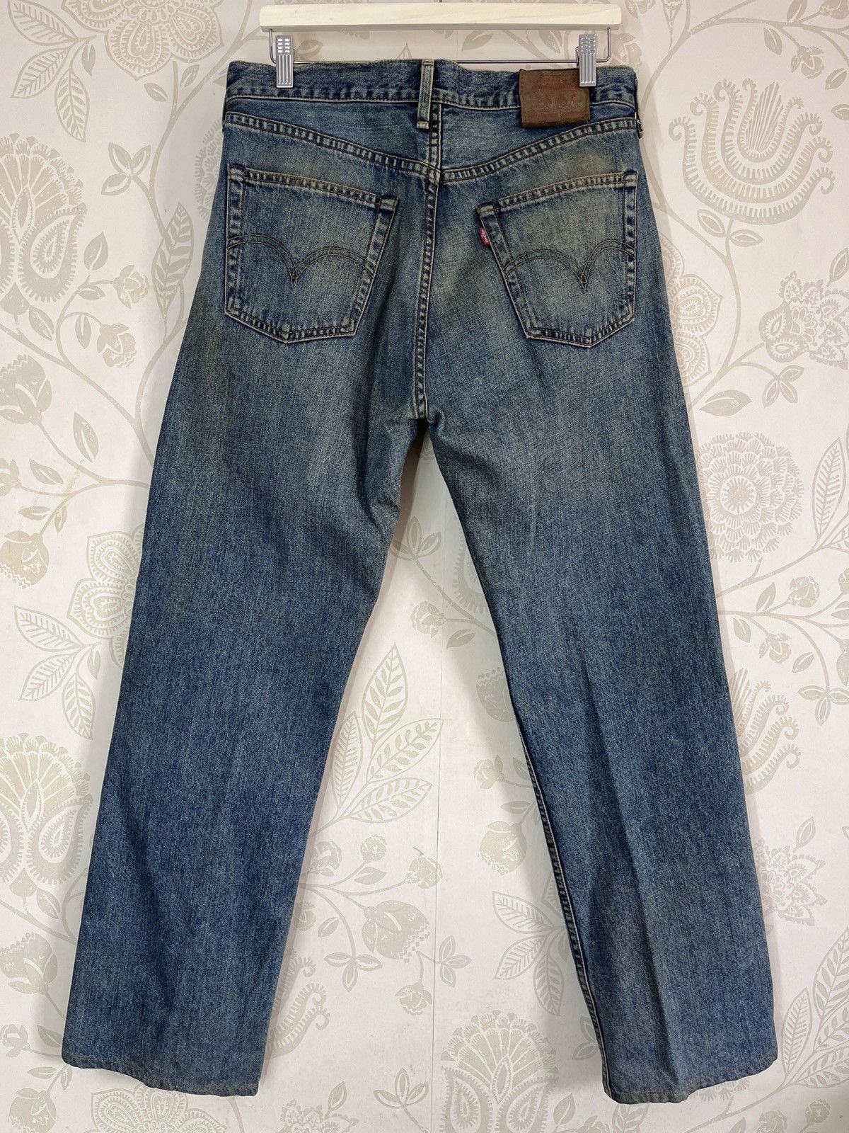 Levi's Levis 503 Vintage 1999 Old Thrashed Made In Japan Size US 33 - 2 Thumbnail