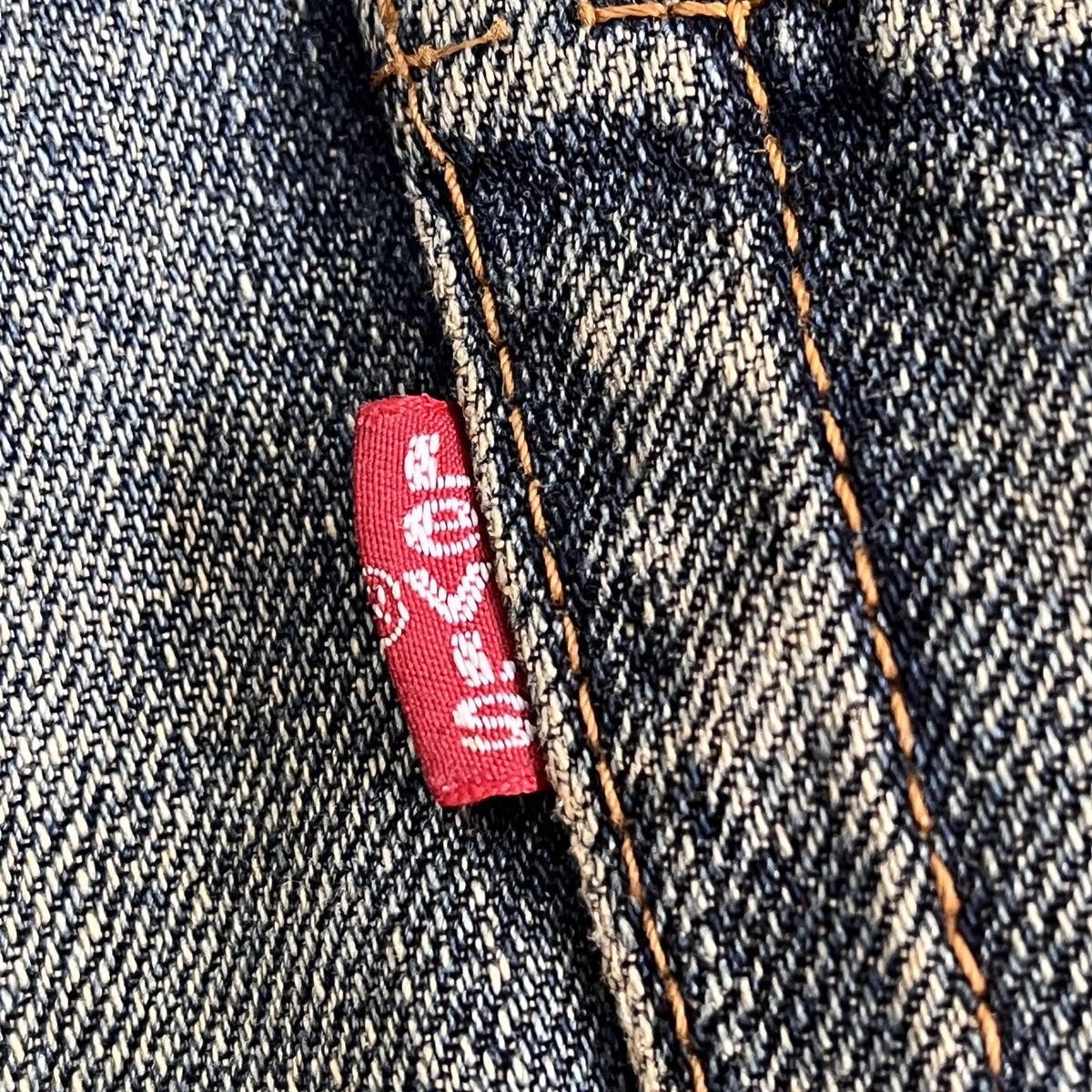 Levi's Levis 503 Vintage 1999 Old Thrashed Made In Japan Size US 33 - 17 Thumbnail