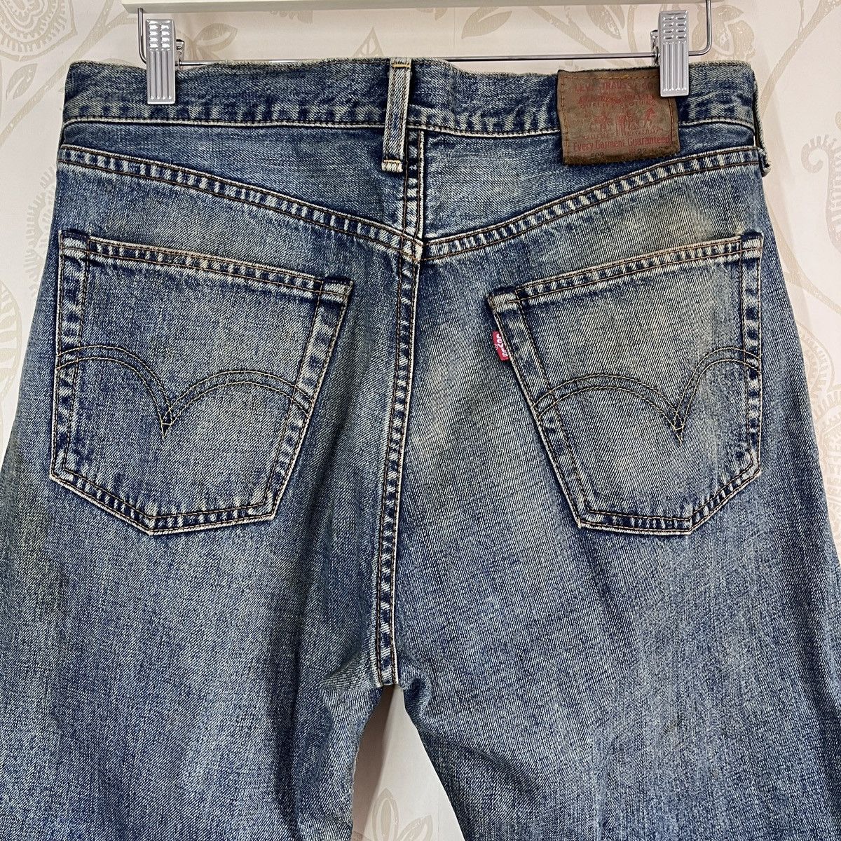 Levi's Levis 503 Vintage 1999 Old Thrashed Made In Japan Size US 33 - 23 Thumbnail