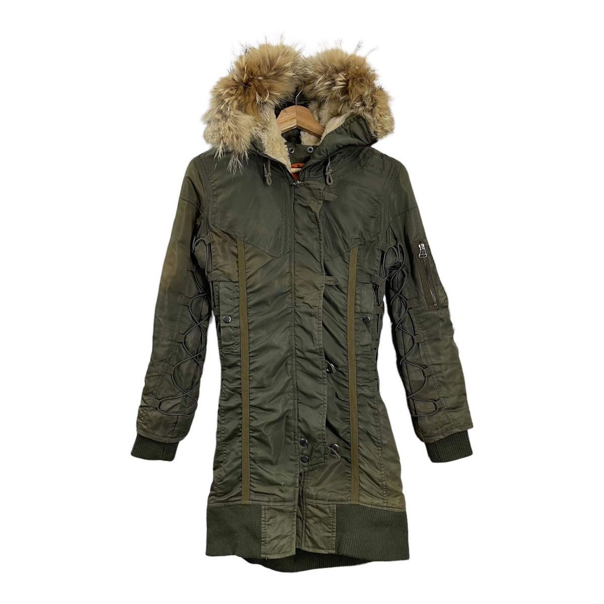Avirex WOMEN💥Avirex Faded Army Jacket Size S Size S / US 4 / IT 40 - 1 Thumbnail