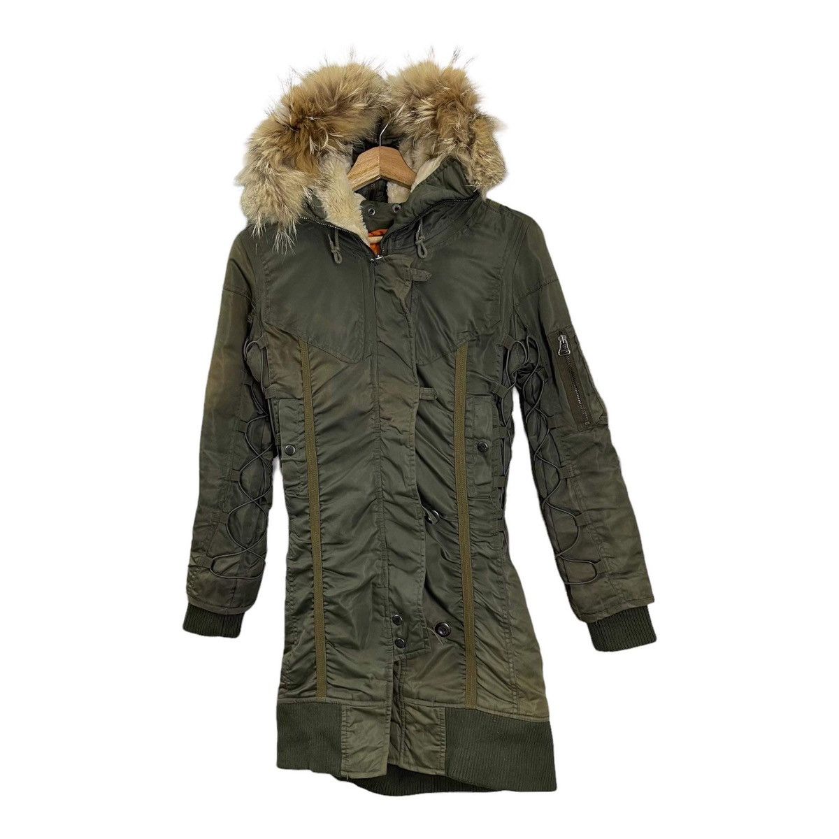Avirex WOMEN💥Avirex Faded Army Jacket Size S Size S / US 4 / IT 40 - 3 Thumbnail
