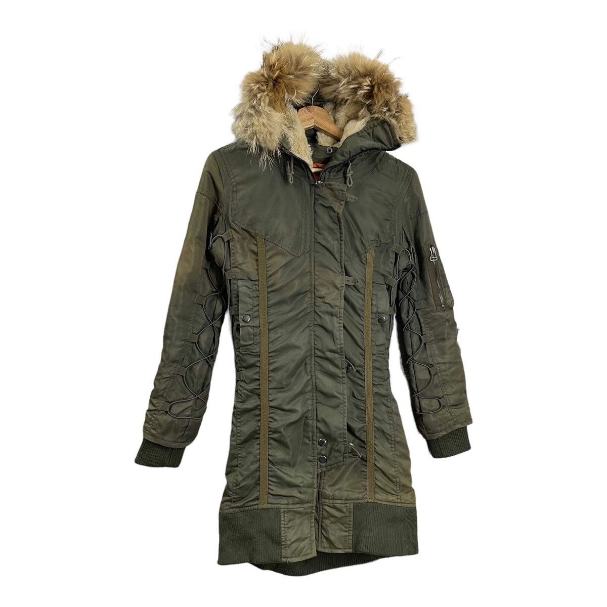 Avirex WOMEN💥Avirex Faded Army Jacket Size S Size S / US 4 / IT 40 - 2 Thumbnail