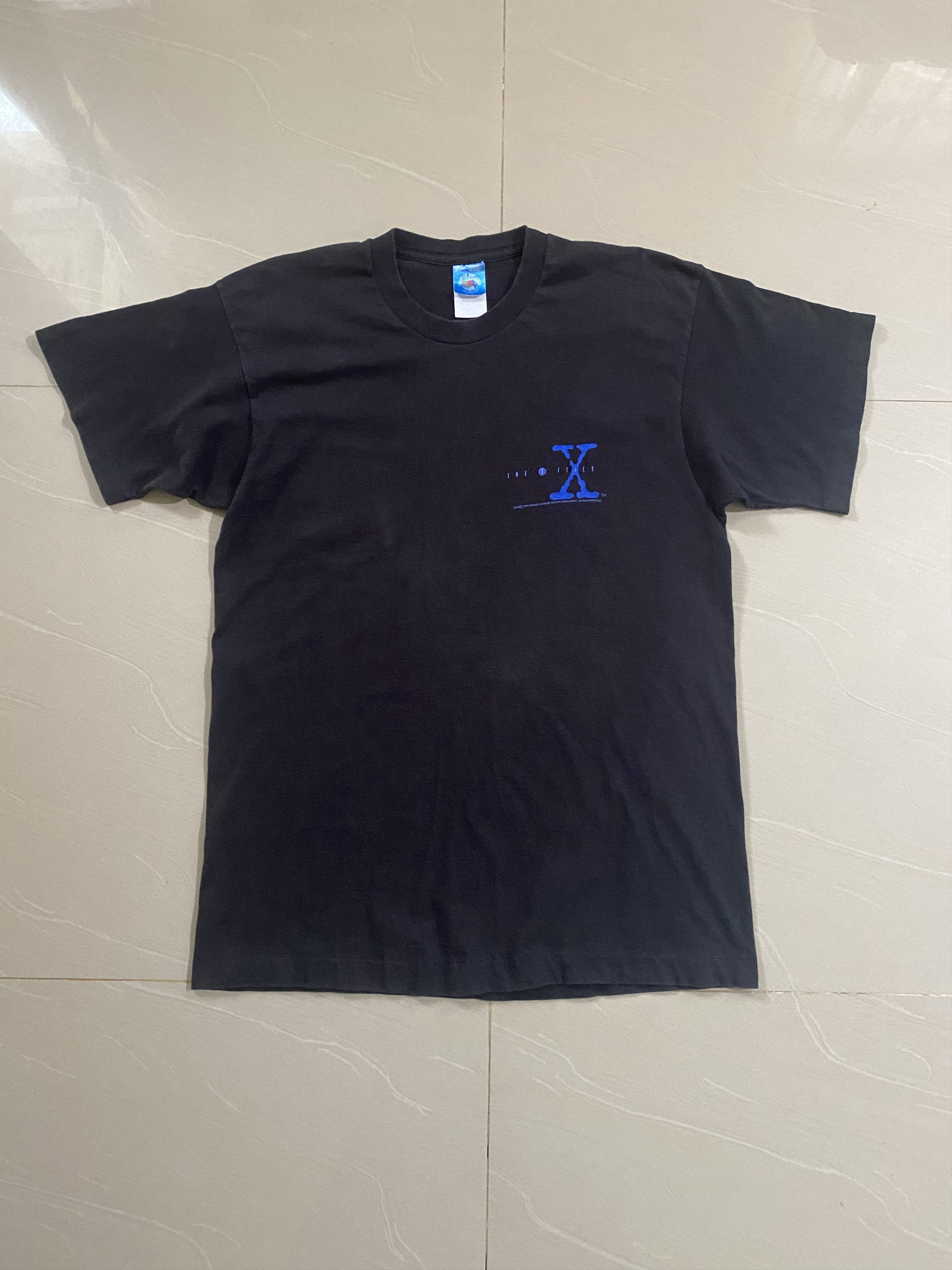 Vintage 90s Movie. The X Files I Want to Believe Tshirt Vintage Size US L / EU 52-54 / 3 - 3 Thumbnail
