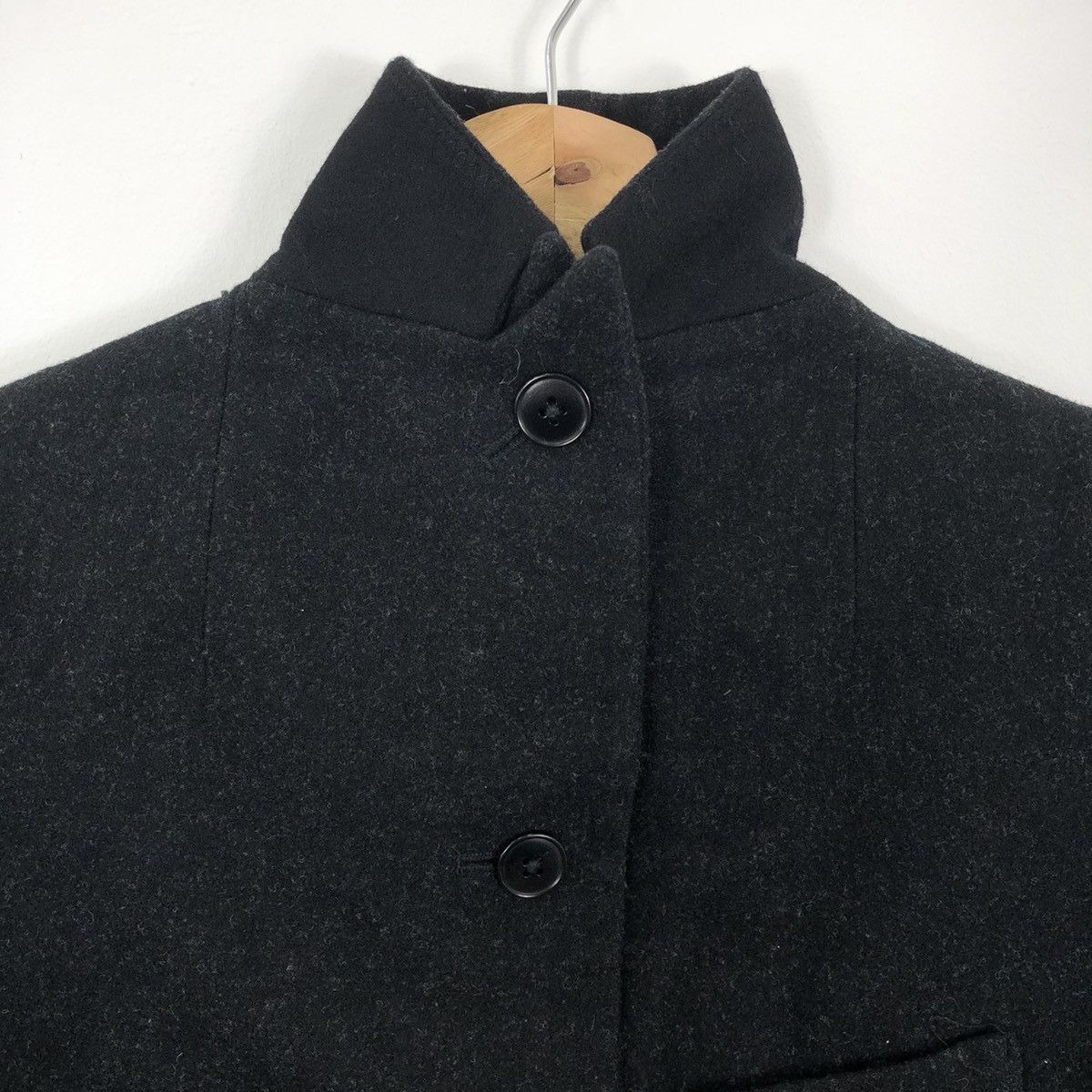 Jil Sander Designer UNIQLO X JIL SANDER Wool Two Pocket Coat Size S / US 4 / IT 40 - 2 Thumbnail