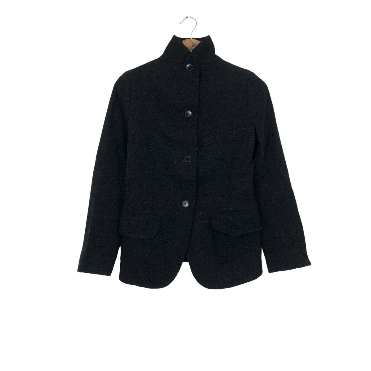 Jil Sander Designer UNIQLO X JIL SANDER Wool Two Pocket Coat Size S / US 4 / IT 40 - 1 Thumbnail