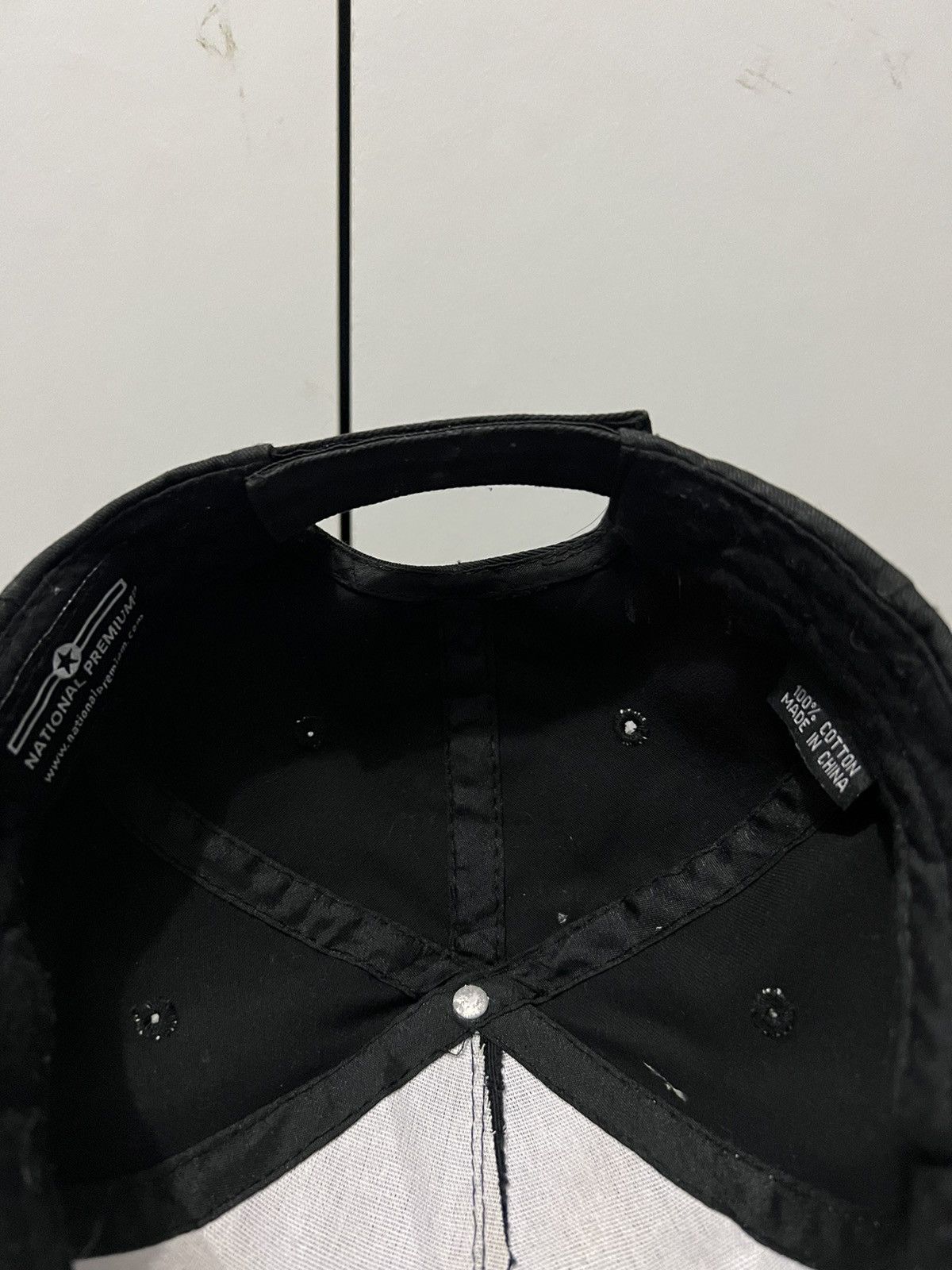 Vintage Snap On Black Hat Size ONE SIZE - 10 Thumbnail