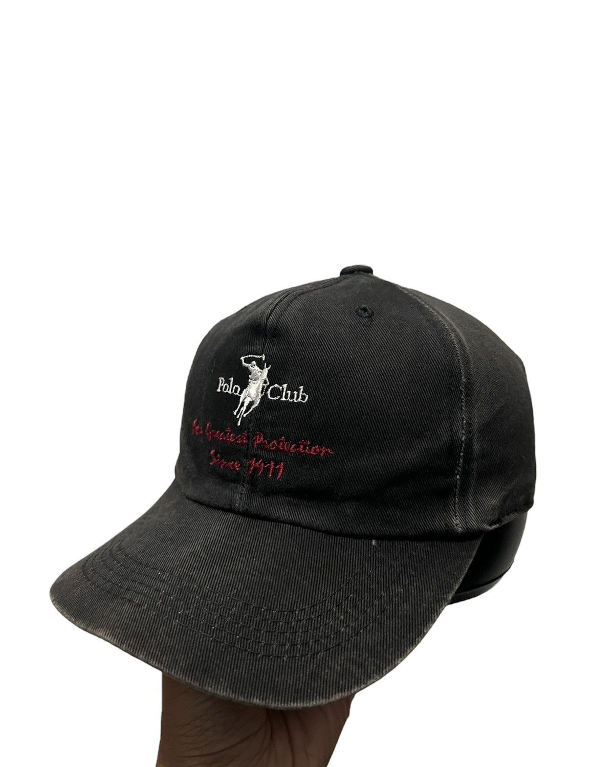 Vintage Polo Club Embroidery Hat