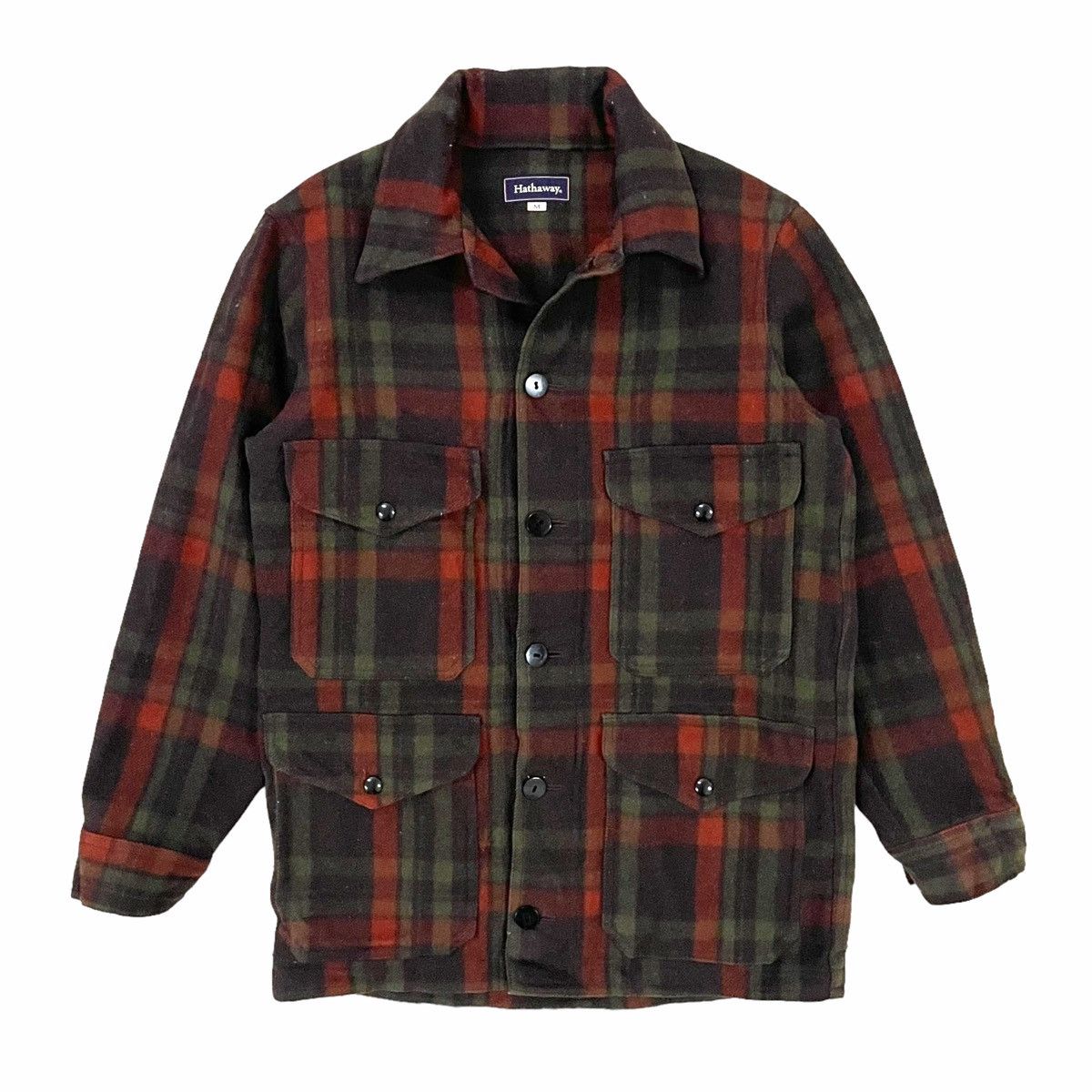 Japanese Brand × Vintage 💥 Hathaway Mackinaw Wool Cruiser Inspired Filson Jacket Size US M / EU 48-50 / 2 - 1 Thumbnail