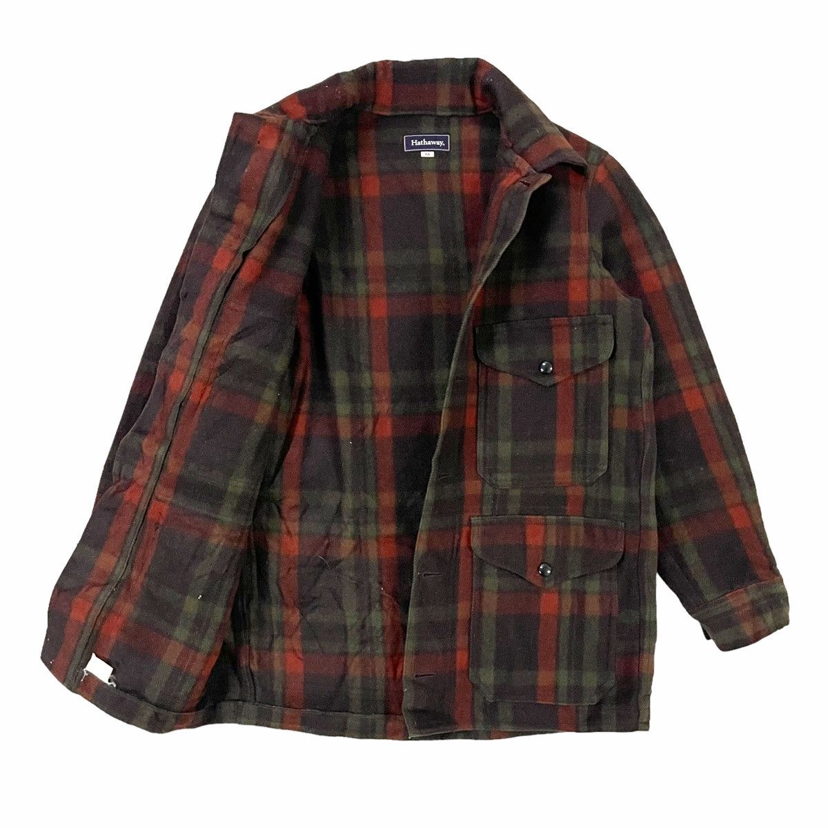 Japanese Brand × Vintage 💥 Hathaway Mackinaw Wool Cruiser Inspired Filson Jacket Size US M / EU 48-50 / 2 - 7 Thumbnail