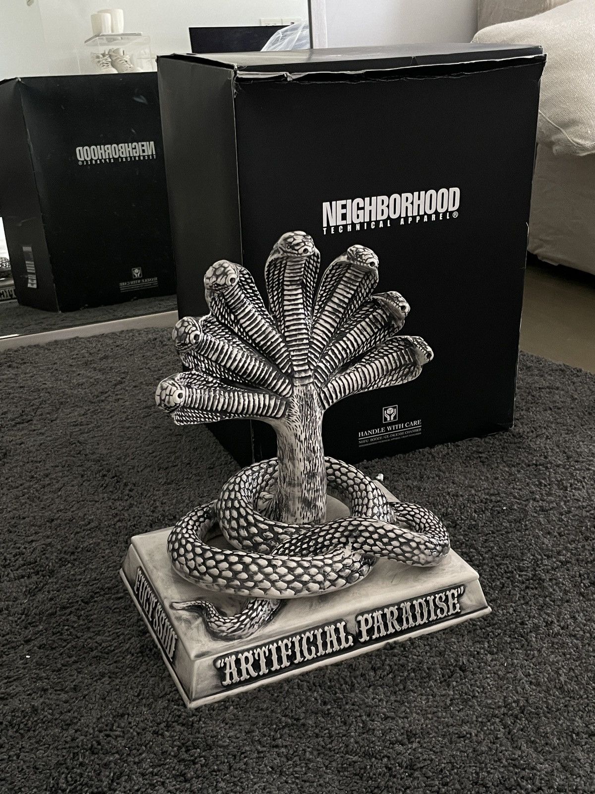 Neighborhood FUCT SSDD x Neighborhood NHFU Serpent incense chamber | Grailed