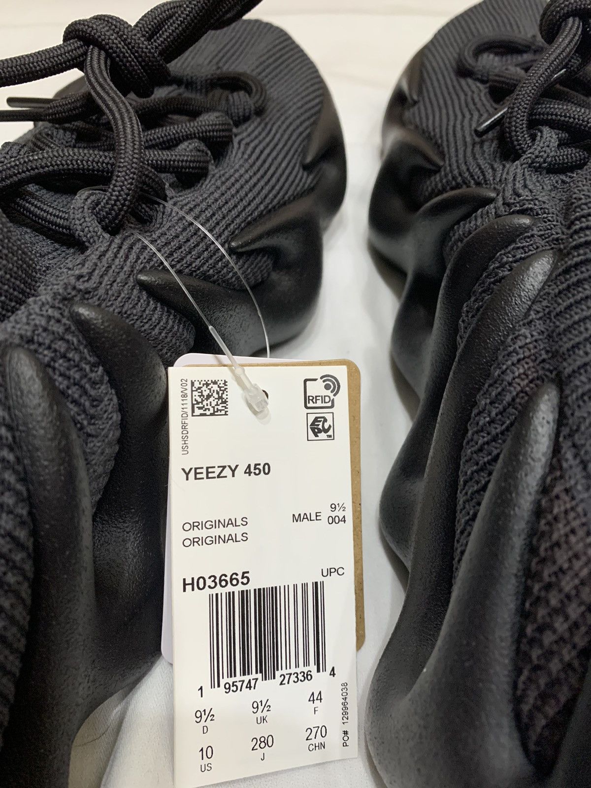 Adidas × Kanye West adidas Yeezy 450 Utility Black Size US 10 / EU 43 - 7 Thumbnail