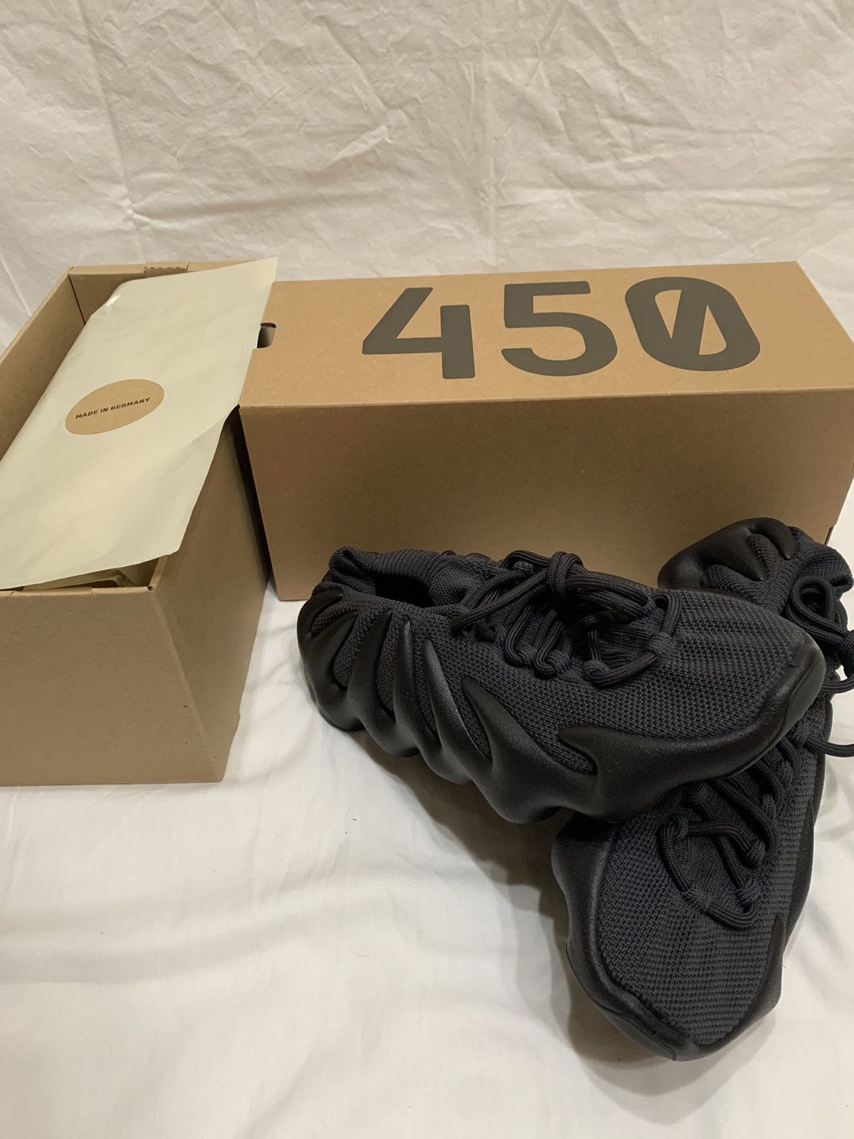 Adidas × Kanye West adidas Yeezy 450 Utility Black Size US 10 / EU 43 - 2 Thumbnail