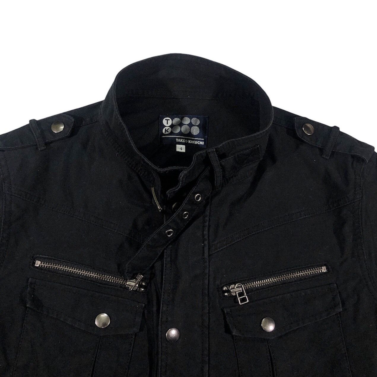 Takeo Kikuchi Takeo Kikuchi Multipocket Bike Biker Jacket Size US L / EU 52-54 / 3 - 5 Thumbnail
