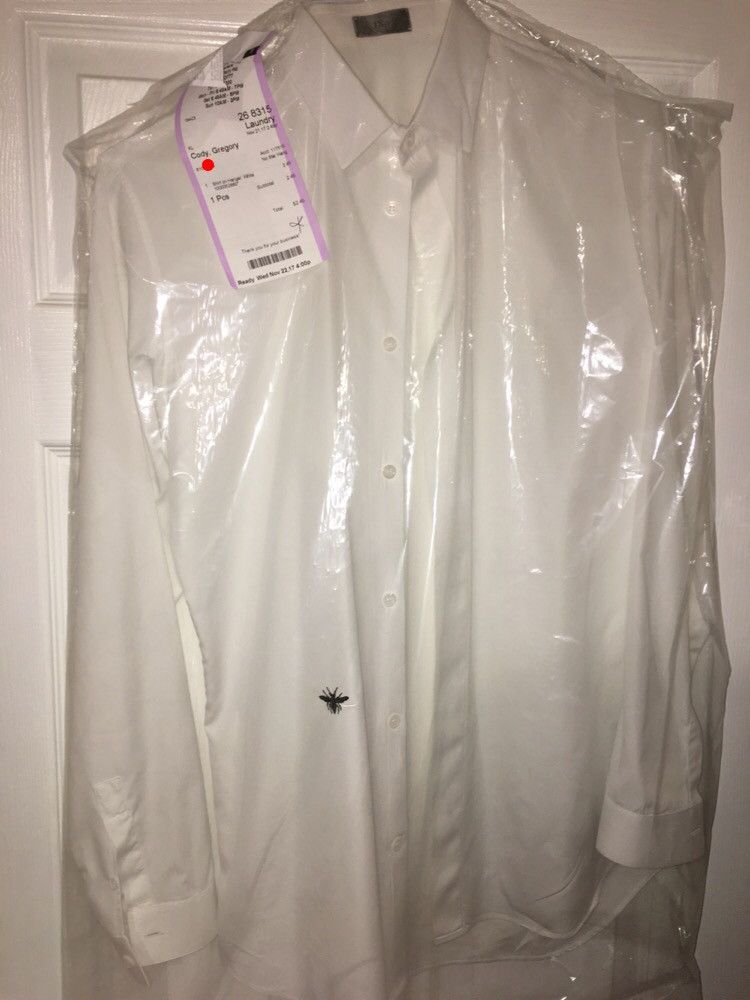 Dior Hedi Slimane Dior Bee Shirt Size US S / EU 44-46 / 1 - 1 Thumbnail