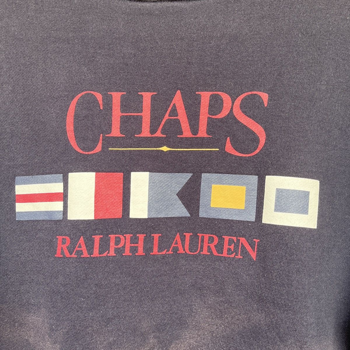 Chaps × Chaps Ralph Lauren × Ralph Lauren Vintage Faded Chaps Ralph Lauren USA Sweater Size US L / EU 52-54 / 3 - 12 Thumbnail