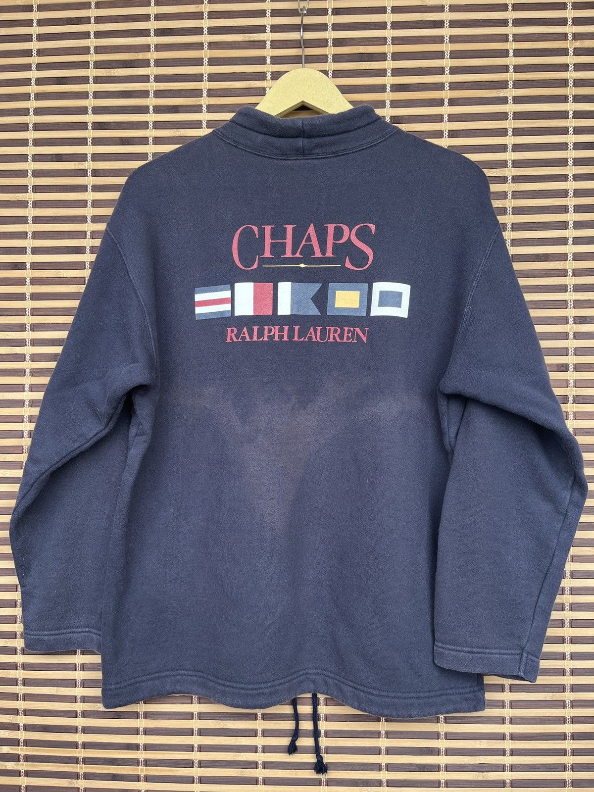 Chaps × Chaps Ralph Lauren × Ralph Lauren Vintage Faded Chaps Ralph Lauren USA Sweater Size US L / EU 52-54 / 3 - 2 Thumbnail