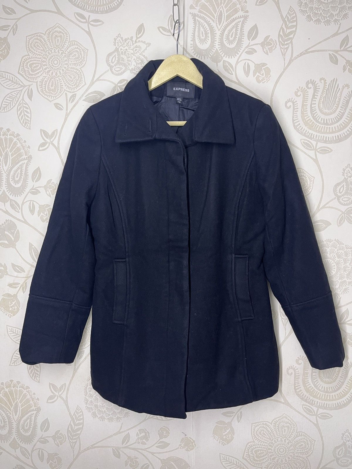 Designer × Express Made In Romania Express Wool Coat Size US S / EU 44-46 / 1 - 17 Thumbnail