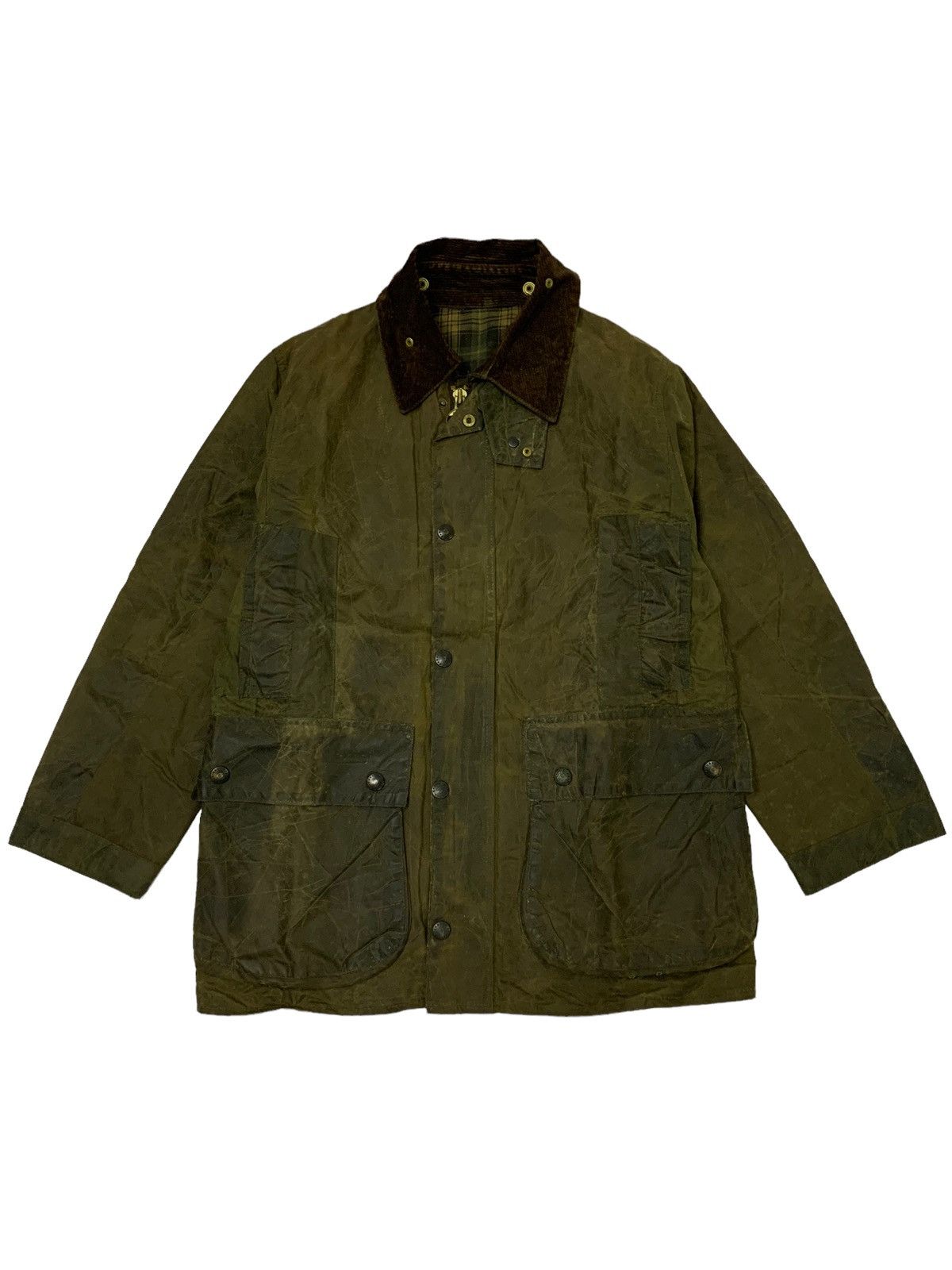 Barbour 🔥BARBOUR WAXED BORDER JACKETS Size US M / EU 48-50 / 2 - 2 Thumbnail
