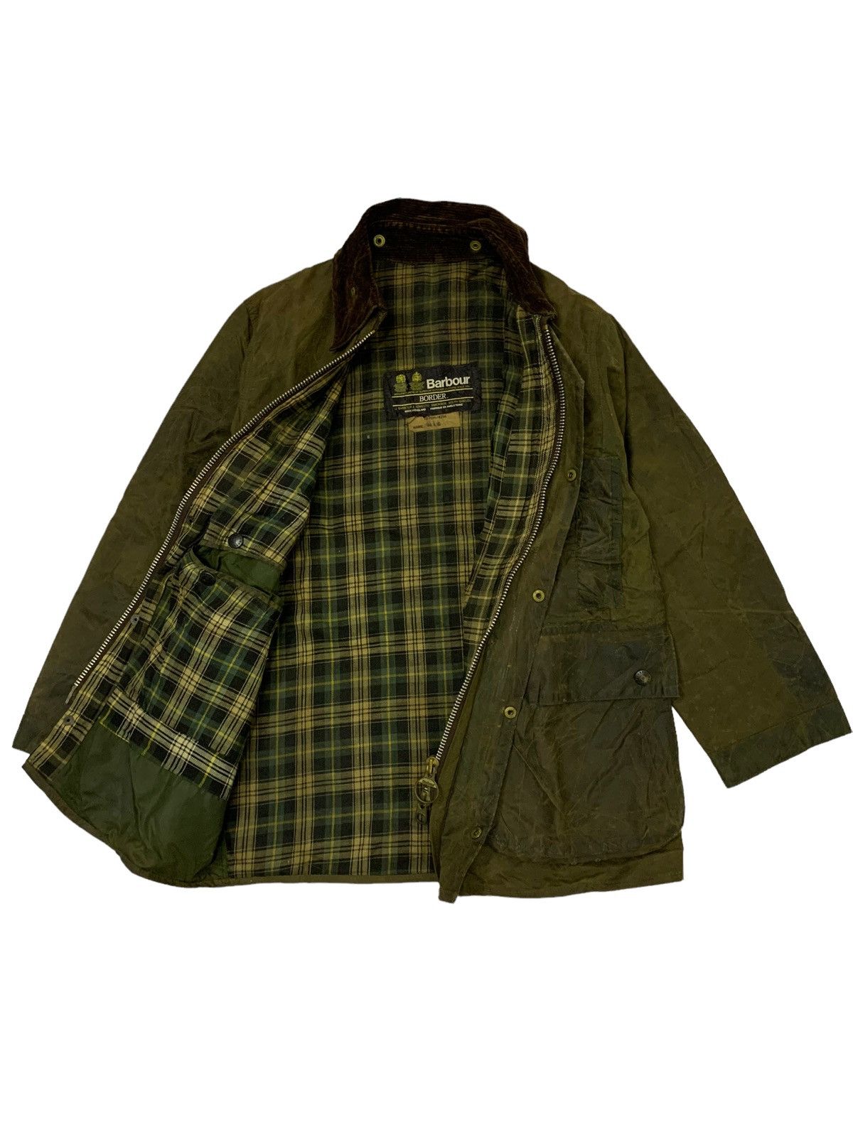 Barbour 🔥BARBOUR WAXED BORDER JACKETS Size US M / EU 48-50 / 2 - 1 Thumbnail