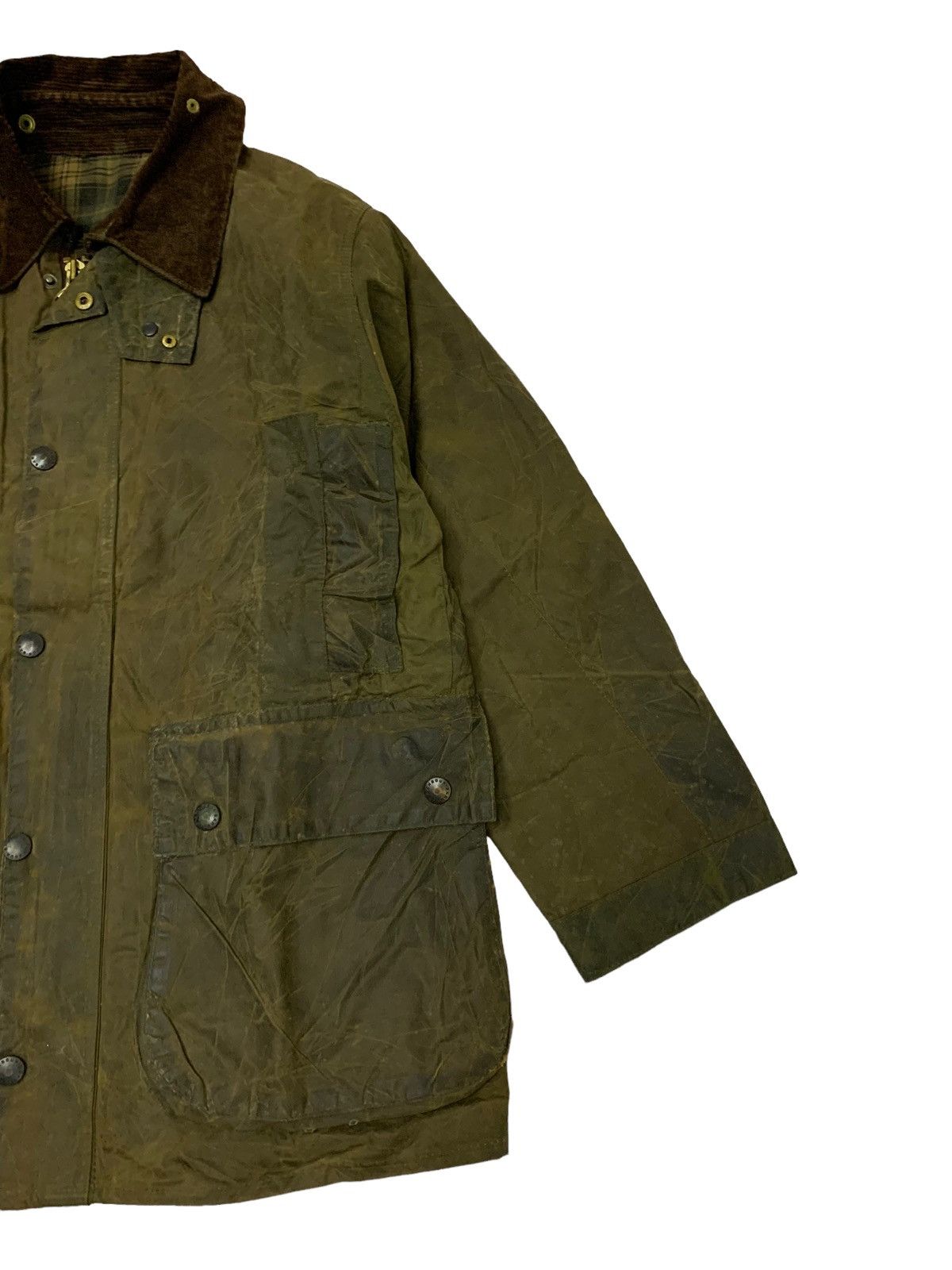 Barbour 🔥BARBOUR WAXED BORDER JACKETS Size US M / EU 48-50 / 2 - 4 Thumbnail