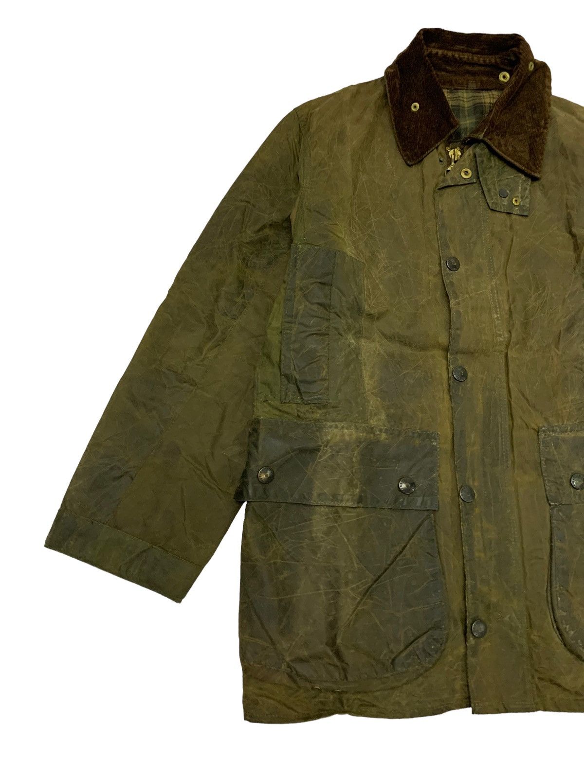 Barbour 🔥BARBOUR WAXED BORDER JACKETS Size US M / EU 48-50 / 2 - 3 Thumbnail