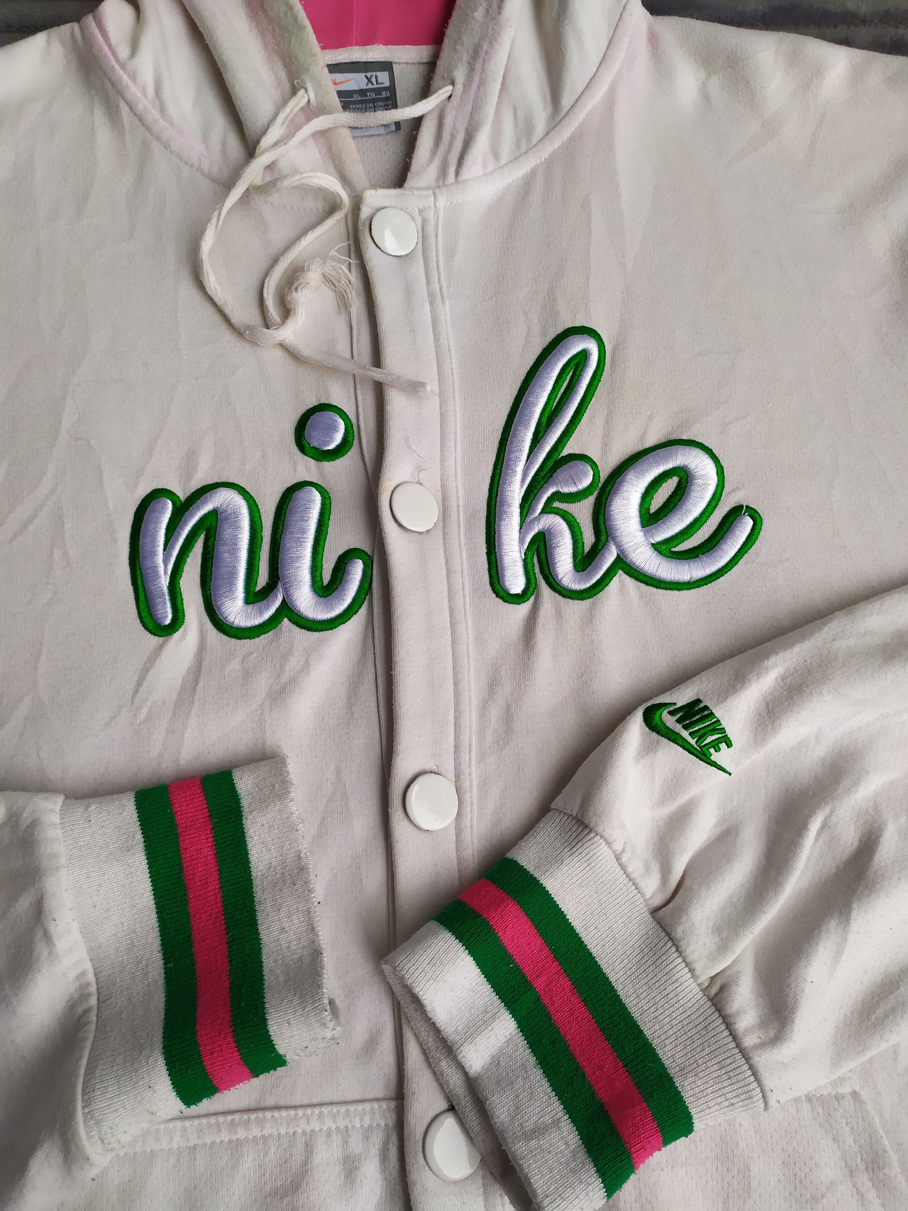 Nike × Vintage Vintage Nike Button Up jacket Size US L / EU 52-54 / 3 - 3 Thumbnail