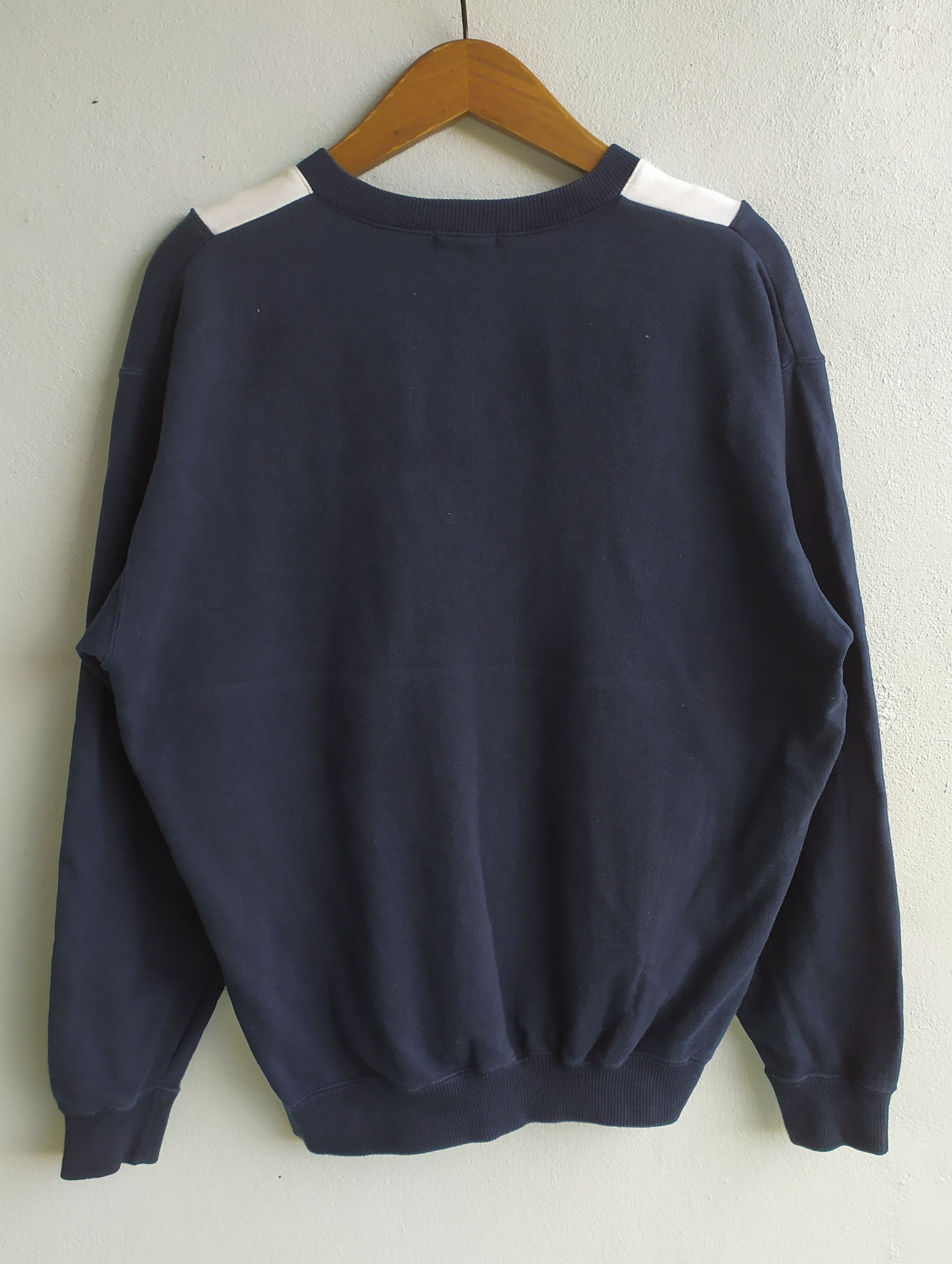 Japanese Brand × Vintage Vintage Yonex Small Logo V Neck Sweatshirt Size US M / EU 48-50 / 2 - 2 Thumbnail