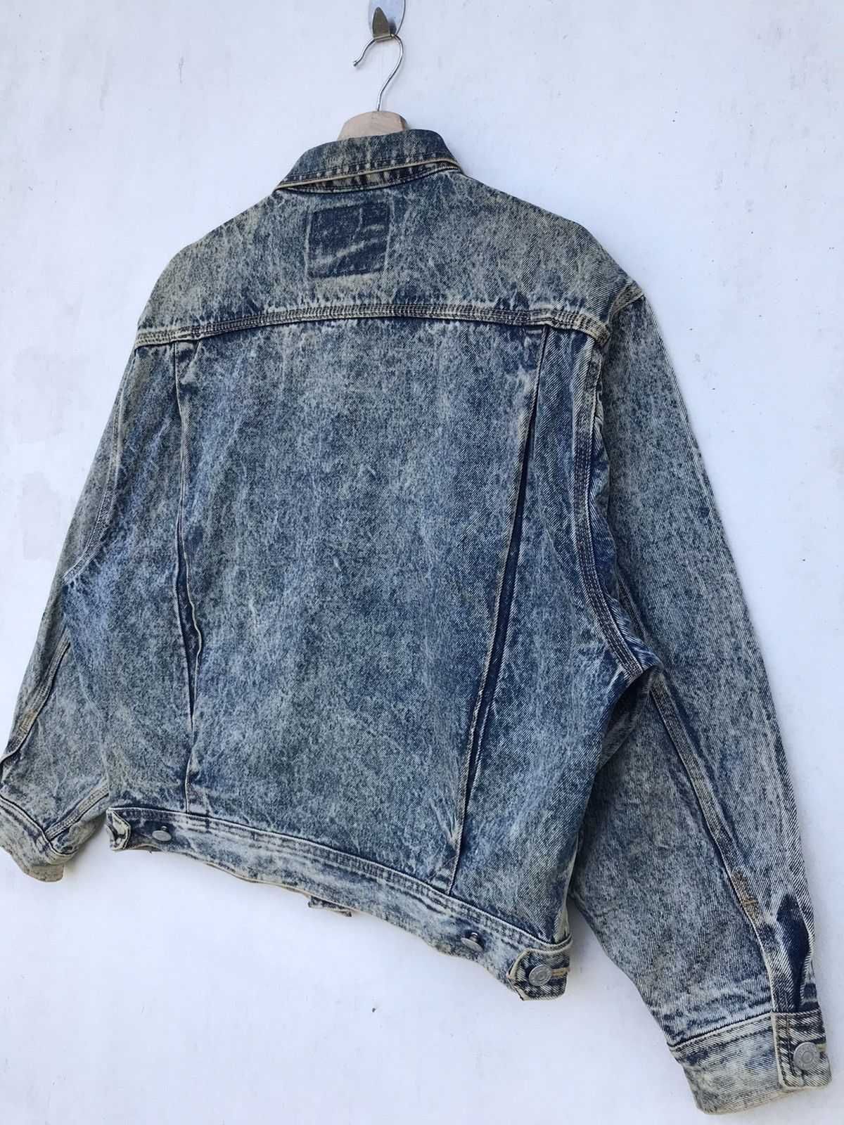 Edwin Vintage Edwin Acid Wash Denim Jacket - Japan Made Size US L / EU 52-54 / 3 - 12 Thumbnail
