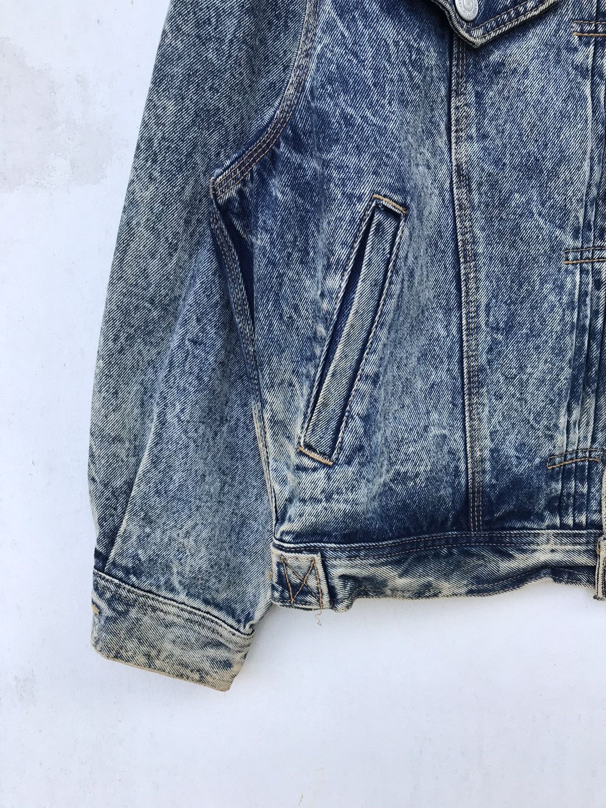 Edwin Vintage Edwin Acid Wash Denim Jacket - Japan Made Size US L / EU 52-54 / 3 - 5 Thumbnail