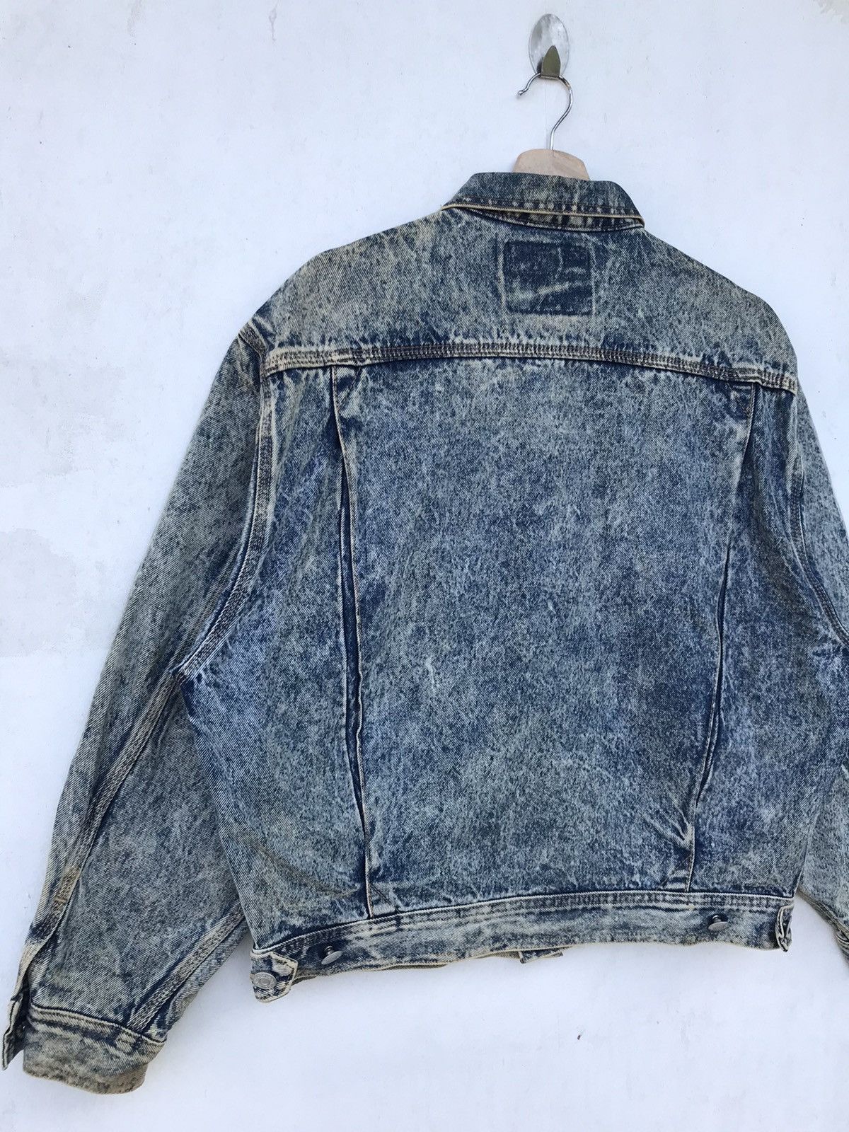 Edwin Vintage Edwin Acid Wash Denim Jacket - Japan Made Size US L / EU 52-54 / 3 - 11 Thumbnail