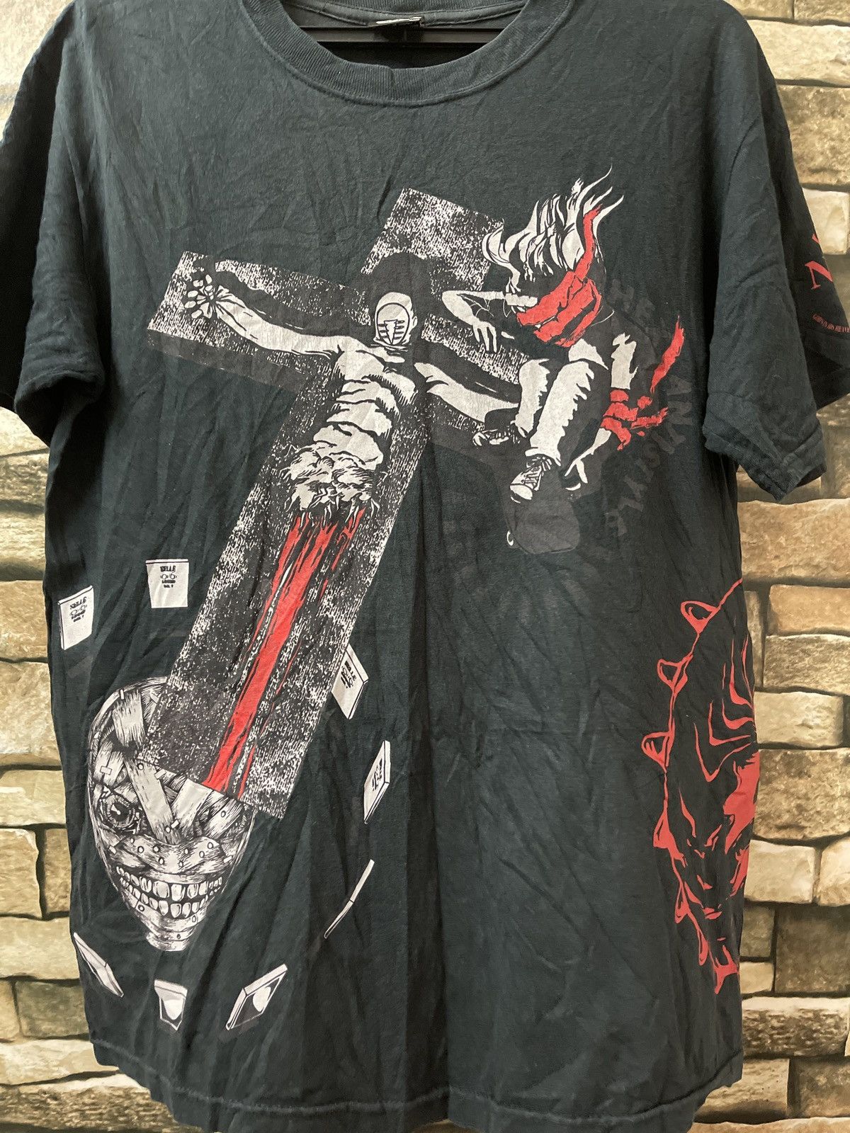 Anime VINTAGE HEX ANTISTYLE T-SHIRT VERY RARE Size US M / EU 48-50 / 2 - 2 Thumbnail