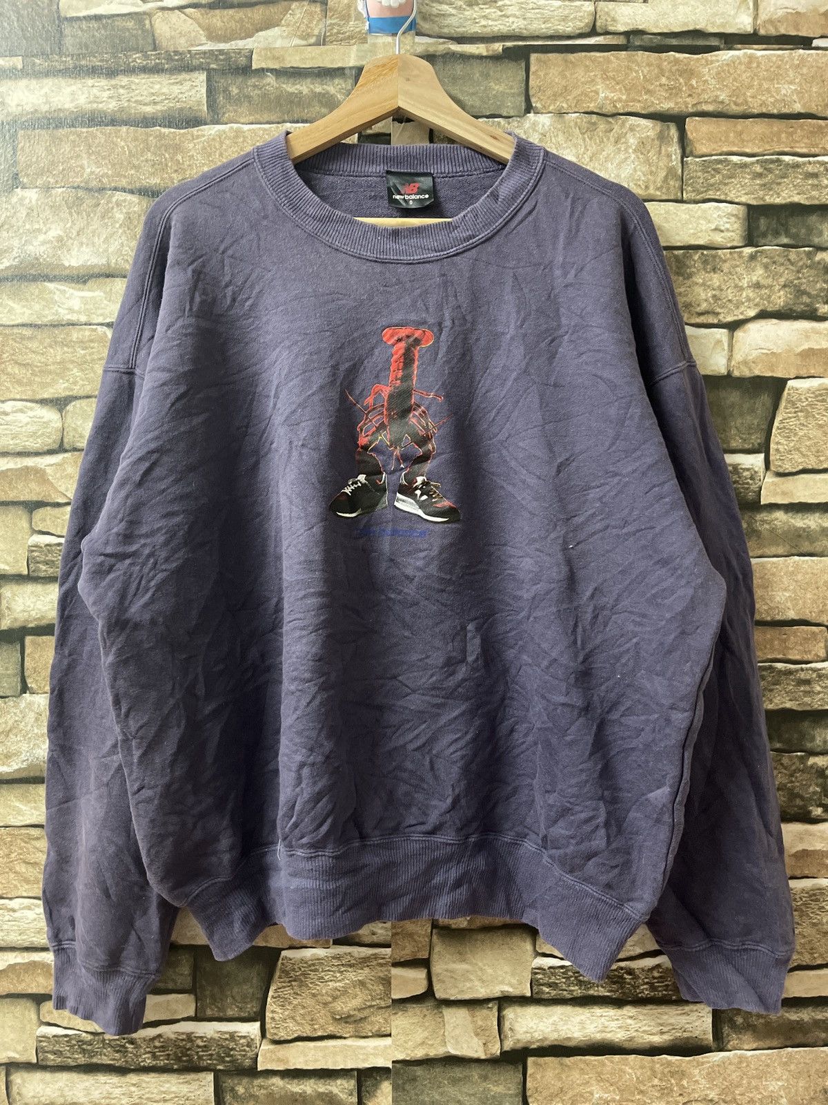 New Balance VINTAGE NEW BALANCE JASPO SWEATSHIRT VERY RARE Size US L / EU 52-54 / 3 - 1 Thumbnail