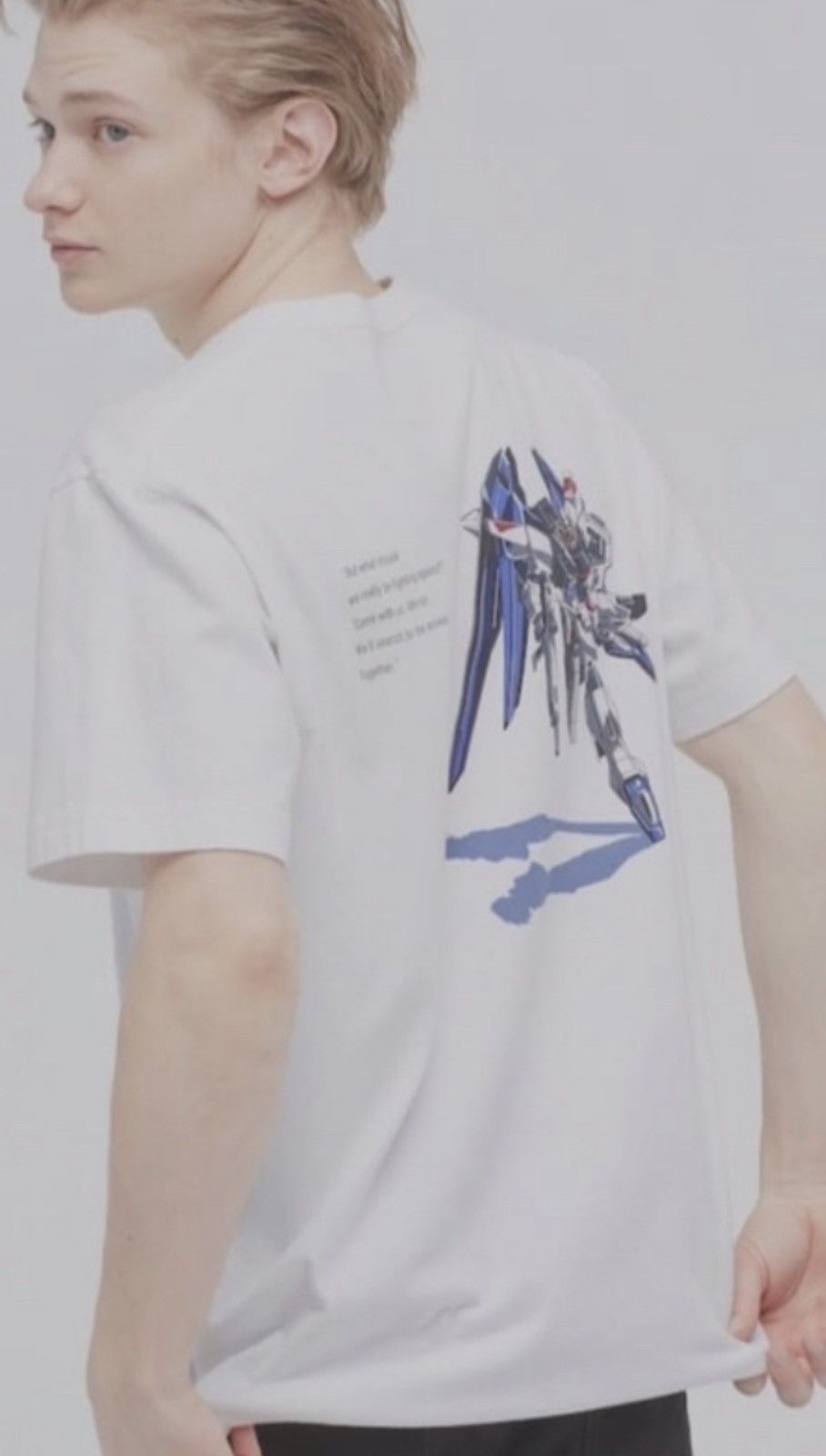 Anime × Japanese Brand × Uniqlo Vintage Uniqlo x Gundam Freedom Tee Size US XL / EU 56 / 4 - 1 Thumbnail