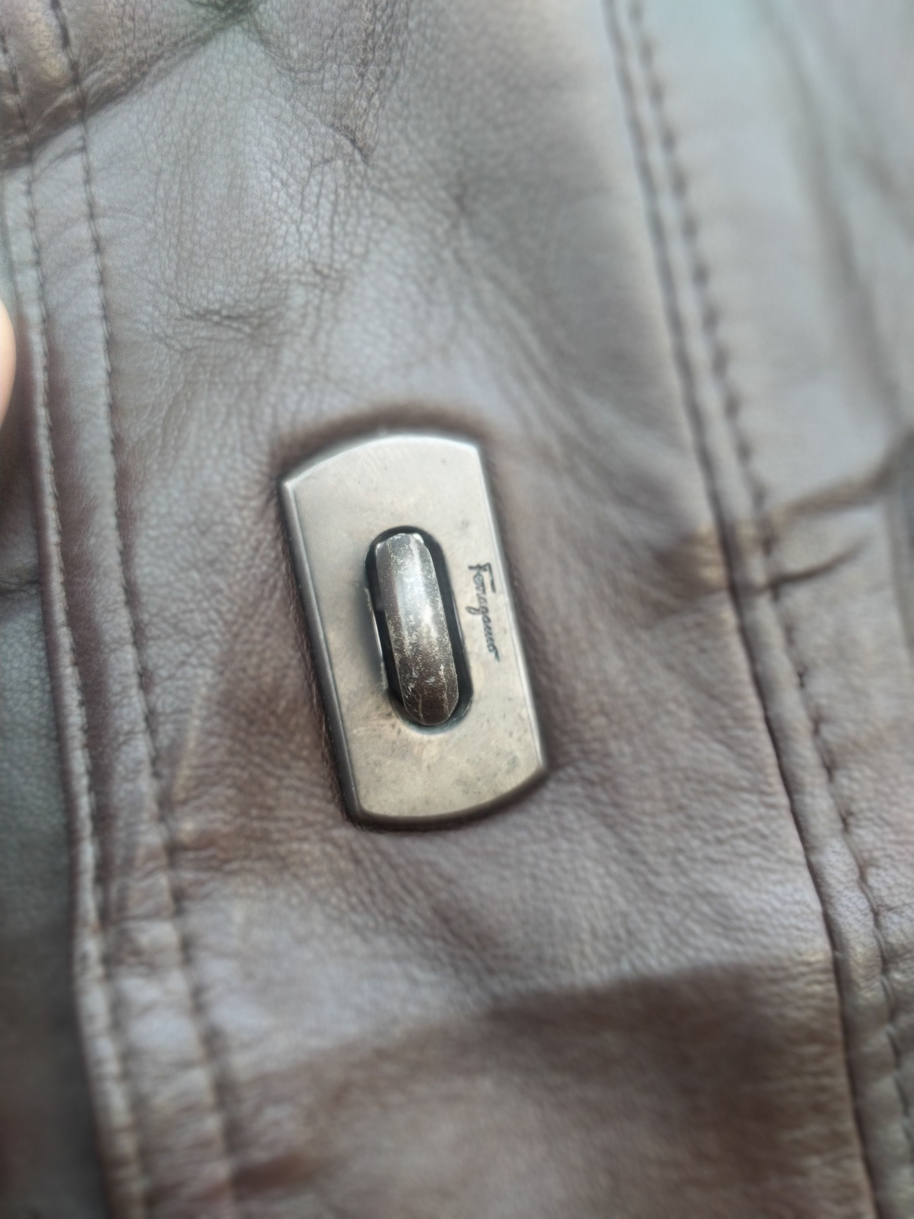 Salvatore Ferragamo SALVATORE FERRAGAMO REAL LEATHER JACKET Size US L / EU 52-54 / 3 - 9 Thumbnail