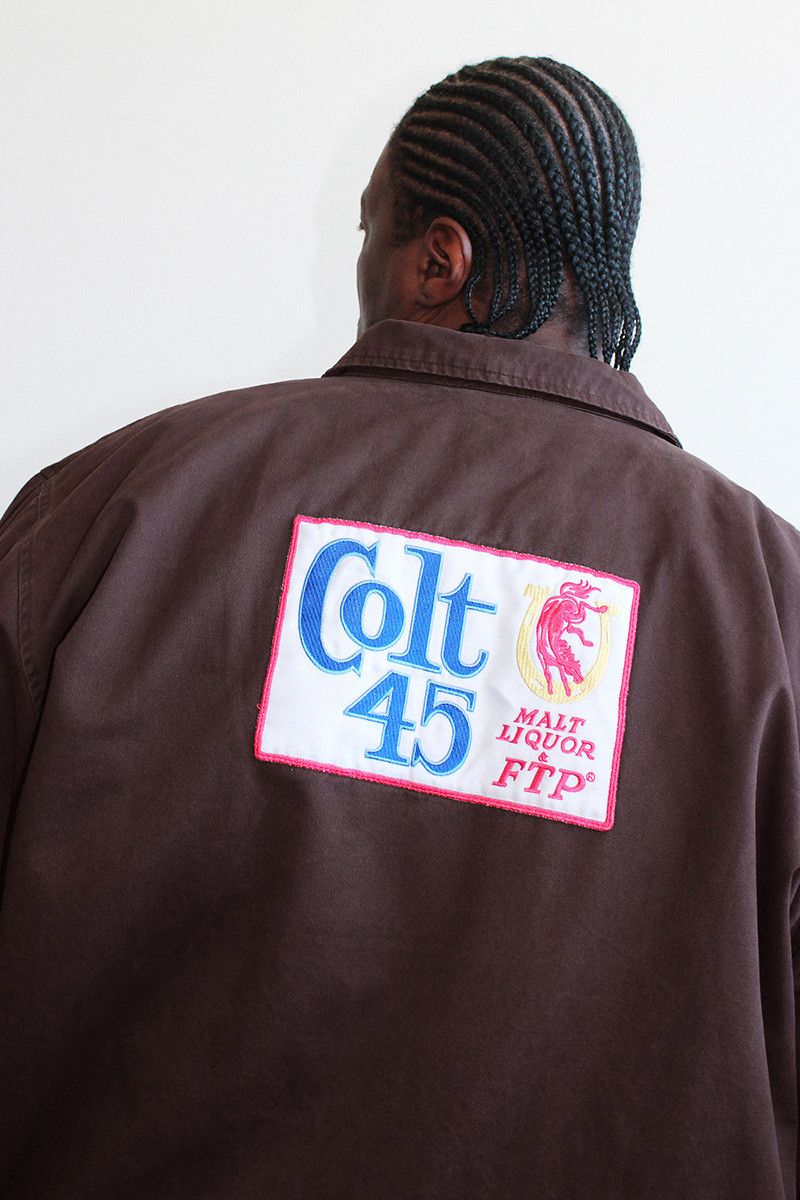 Fuck The Population Ftp x Colt 45 jacket brown Size US XL / EU 56 / 4 - 3 Thumbnail