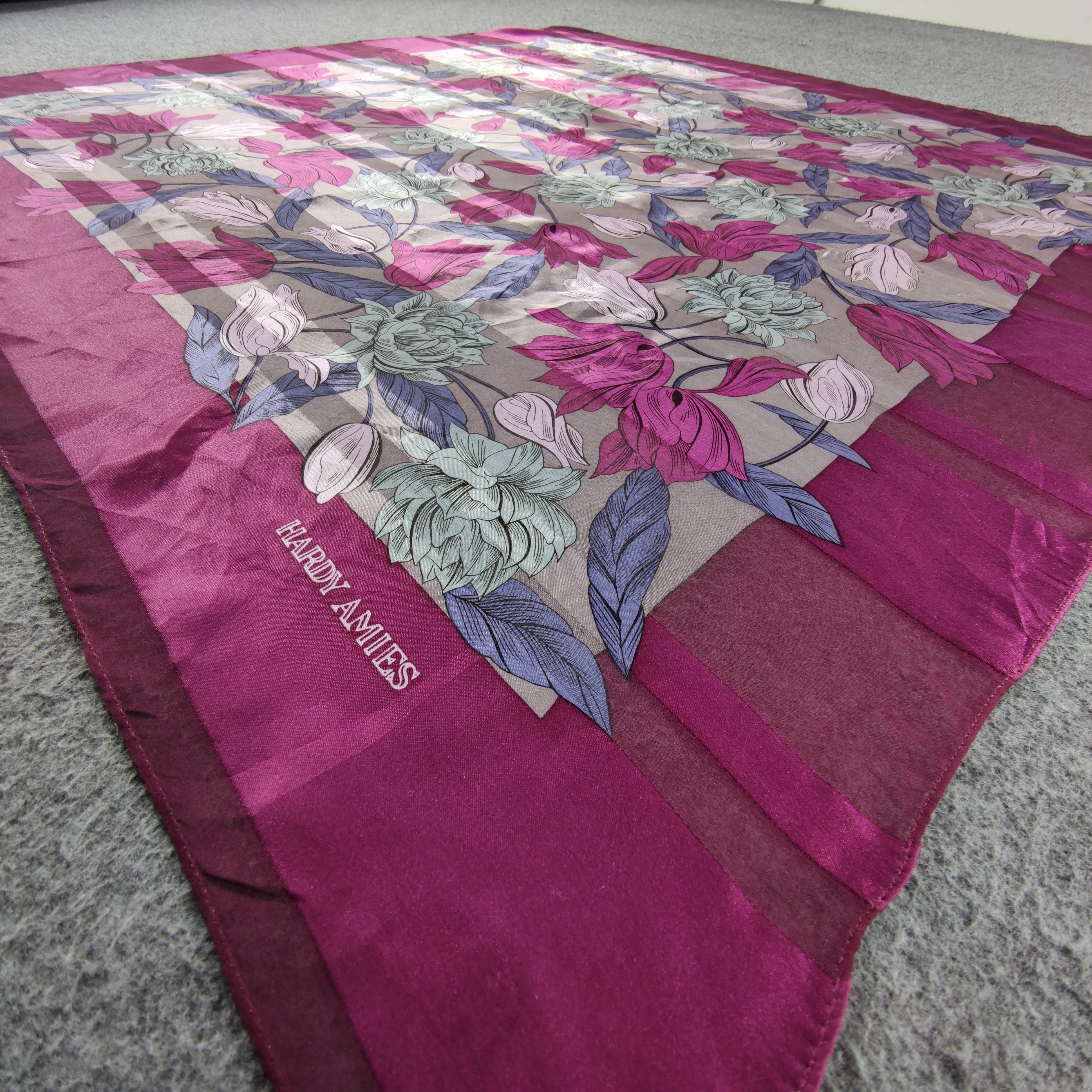 Hardy Amies Hardy Amies Silk Scarf Size ONE SIZE - 3 Thumbnail