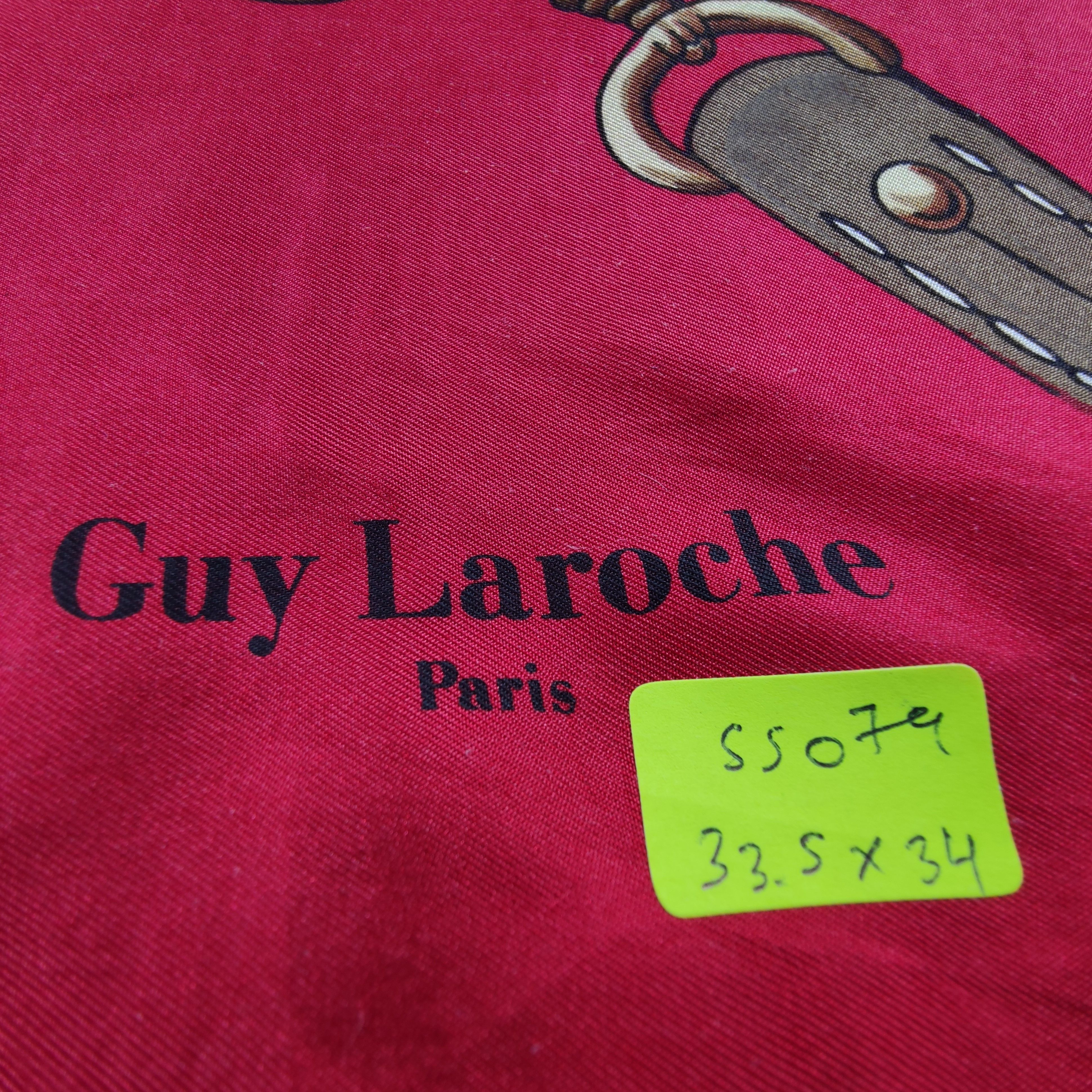 Guy Laroche Guy Laroche Silk Scarf Size ONE SIZE - 5 Thumbnail