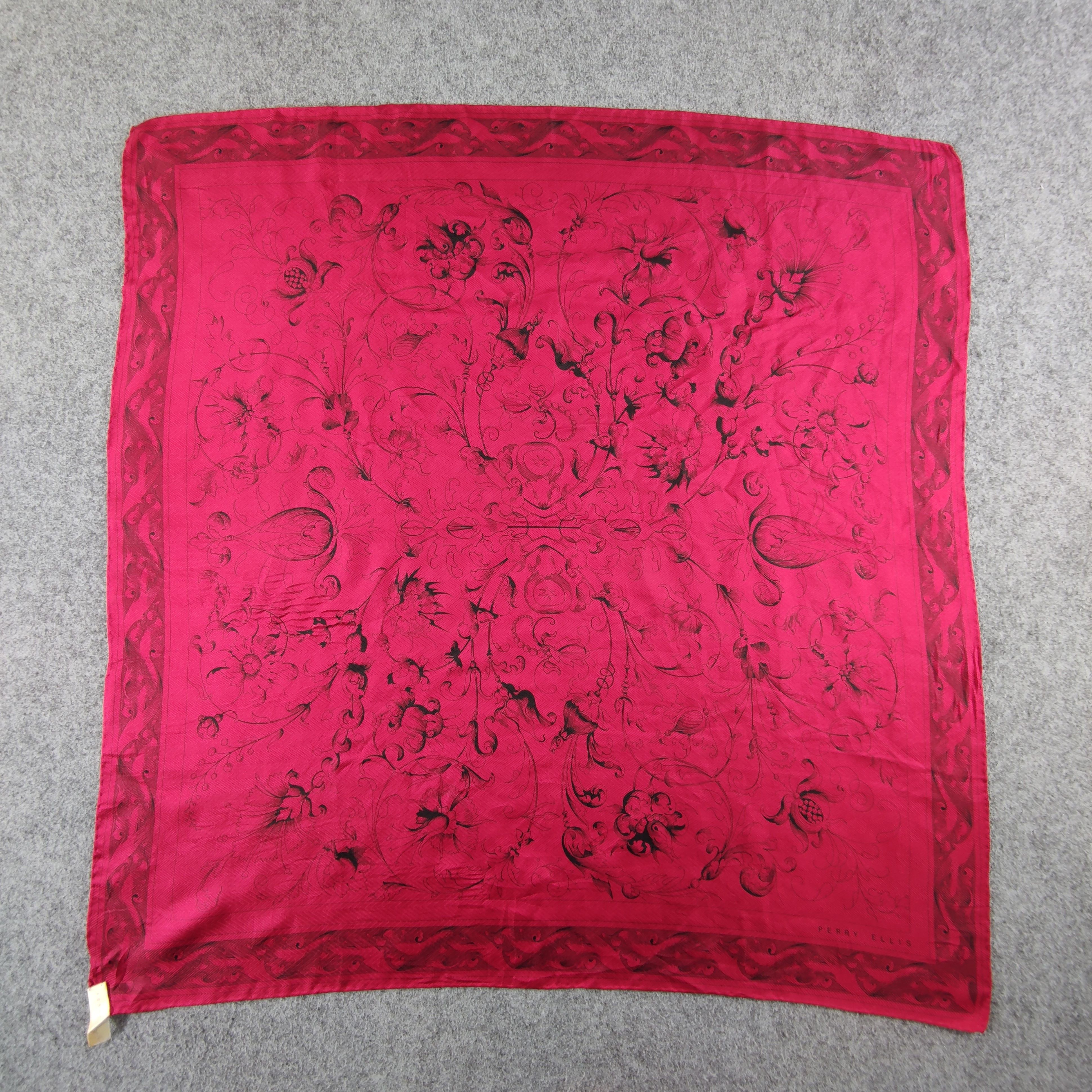 Perry Ellis Perry Ellis Silk Scarf Size ONE SIZE - 2 Thumbnail