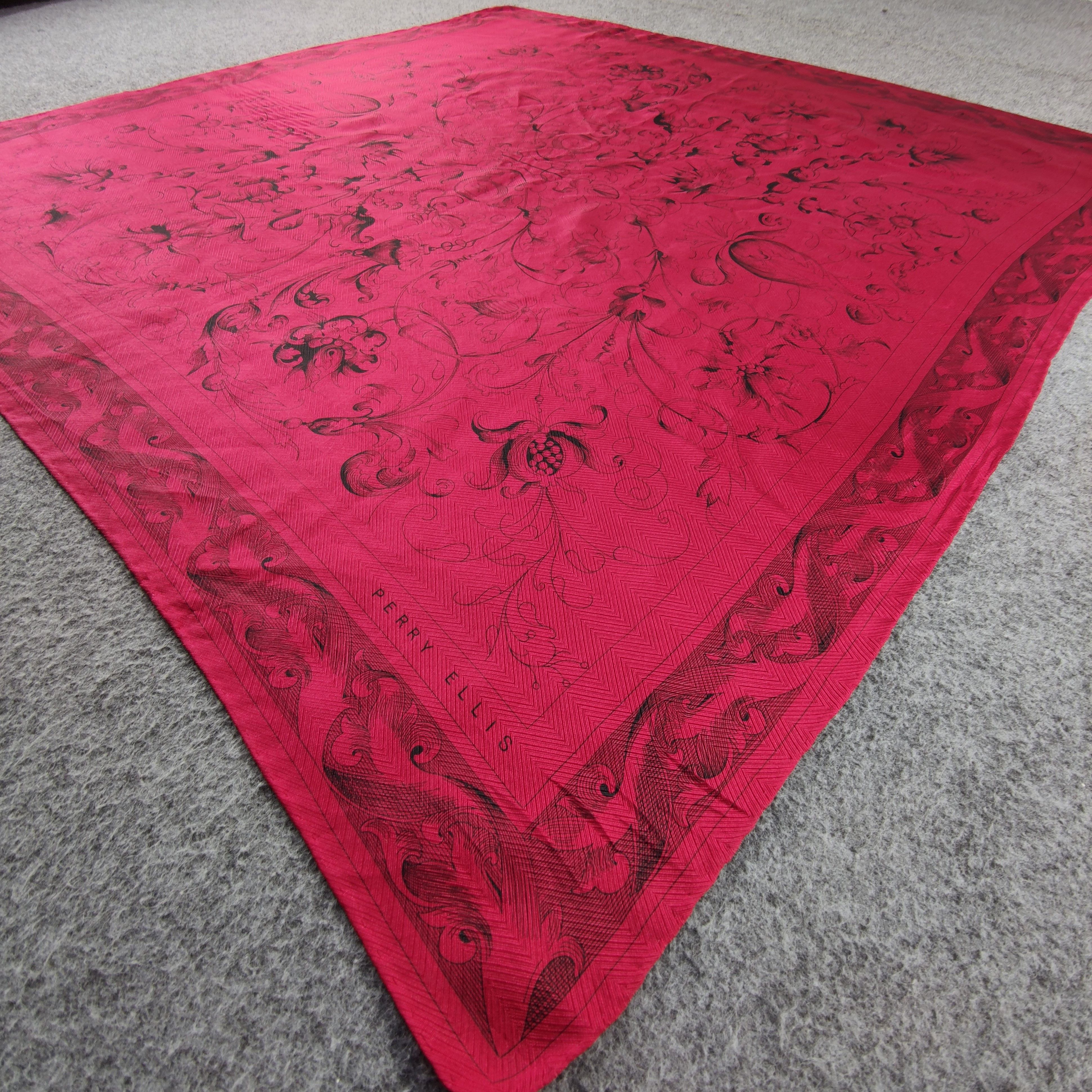 Perry Ellis Perry Ellis Silk Scarf Size ONE SIZE - 3 Thumbnail